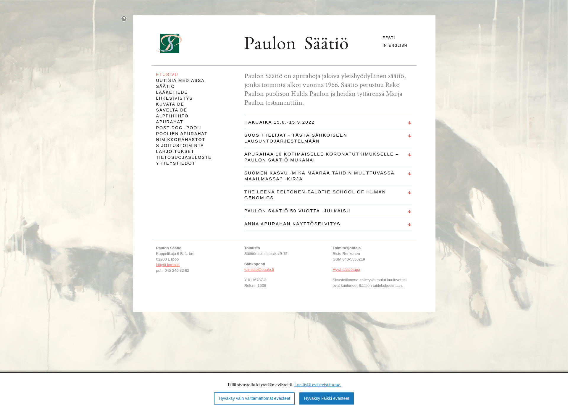 Screenshot for paulo.fi