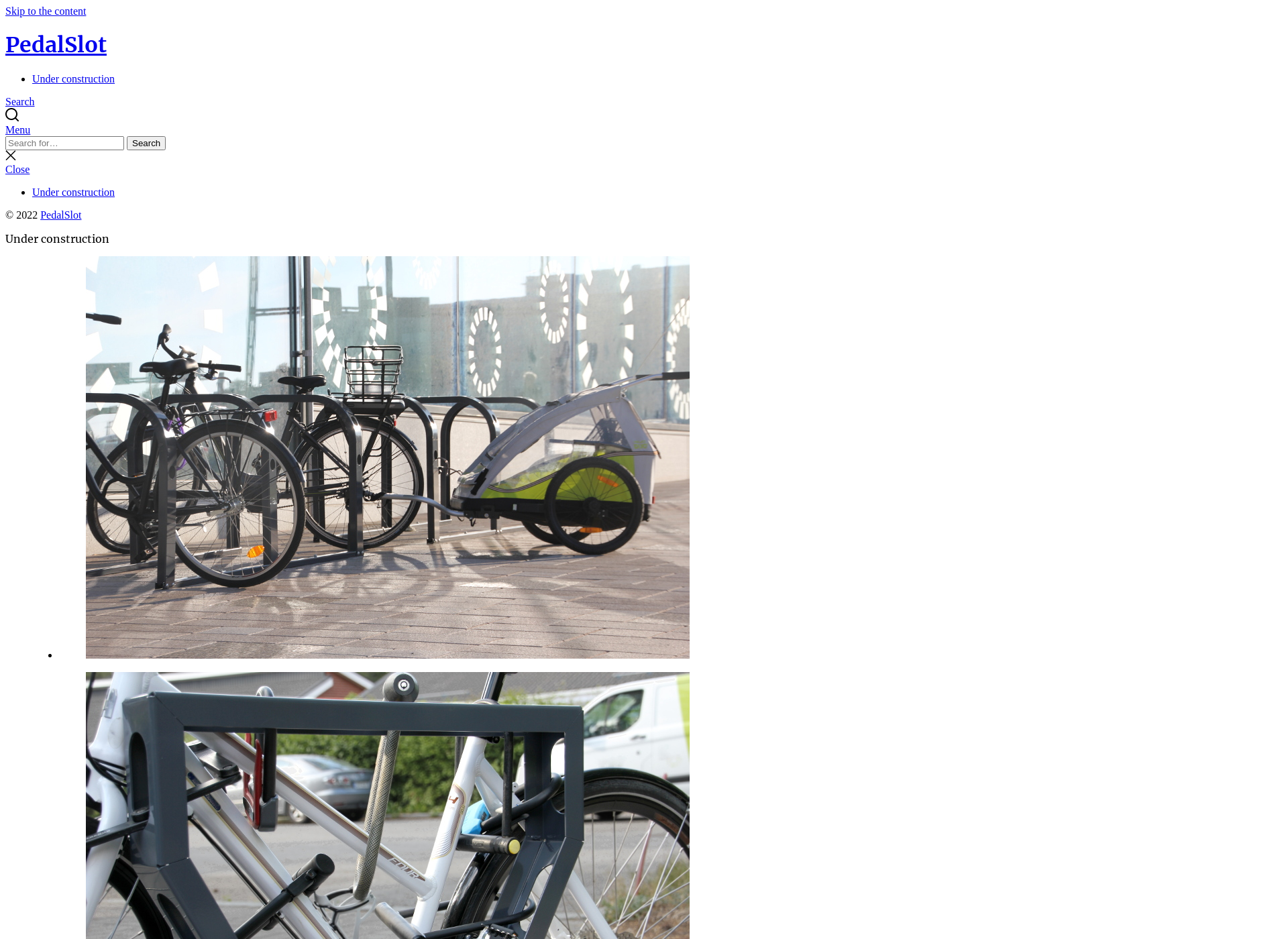 Skärmdump för pedalslot.com