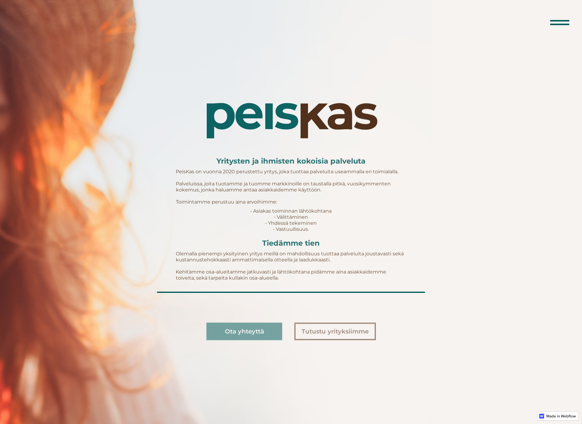 Screenshot for peiskas.fi