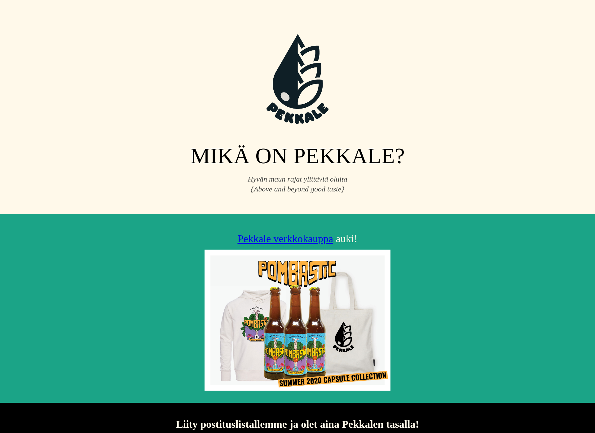 Screenshot for pekkale.fi
