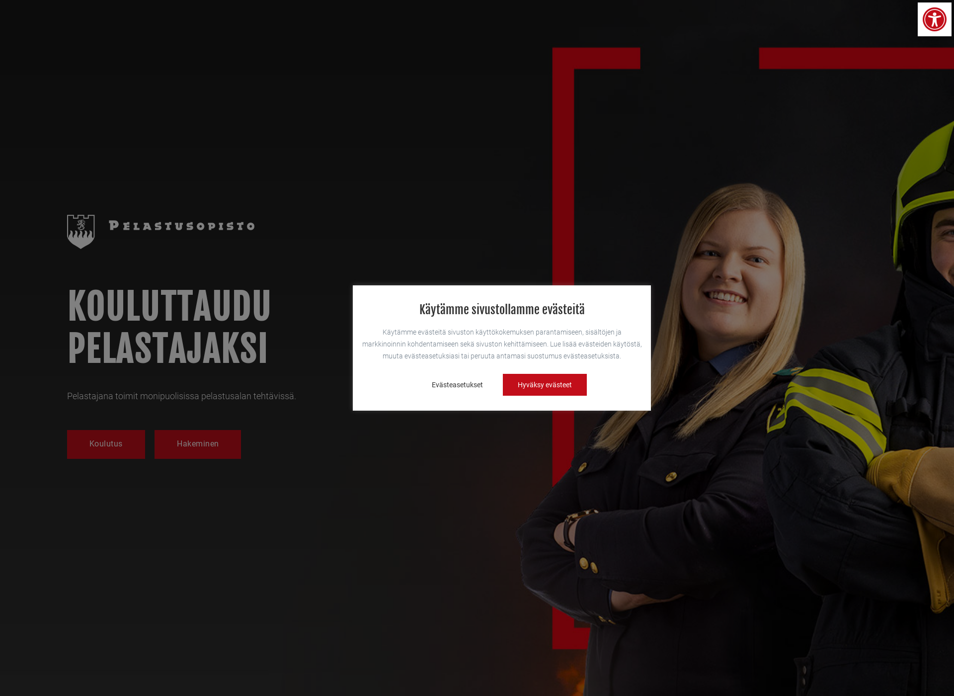 Screenshot for pelastajaksi.fi