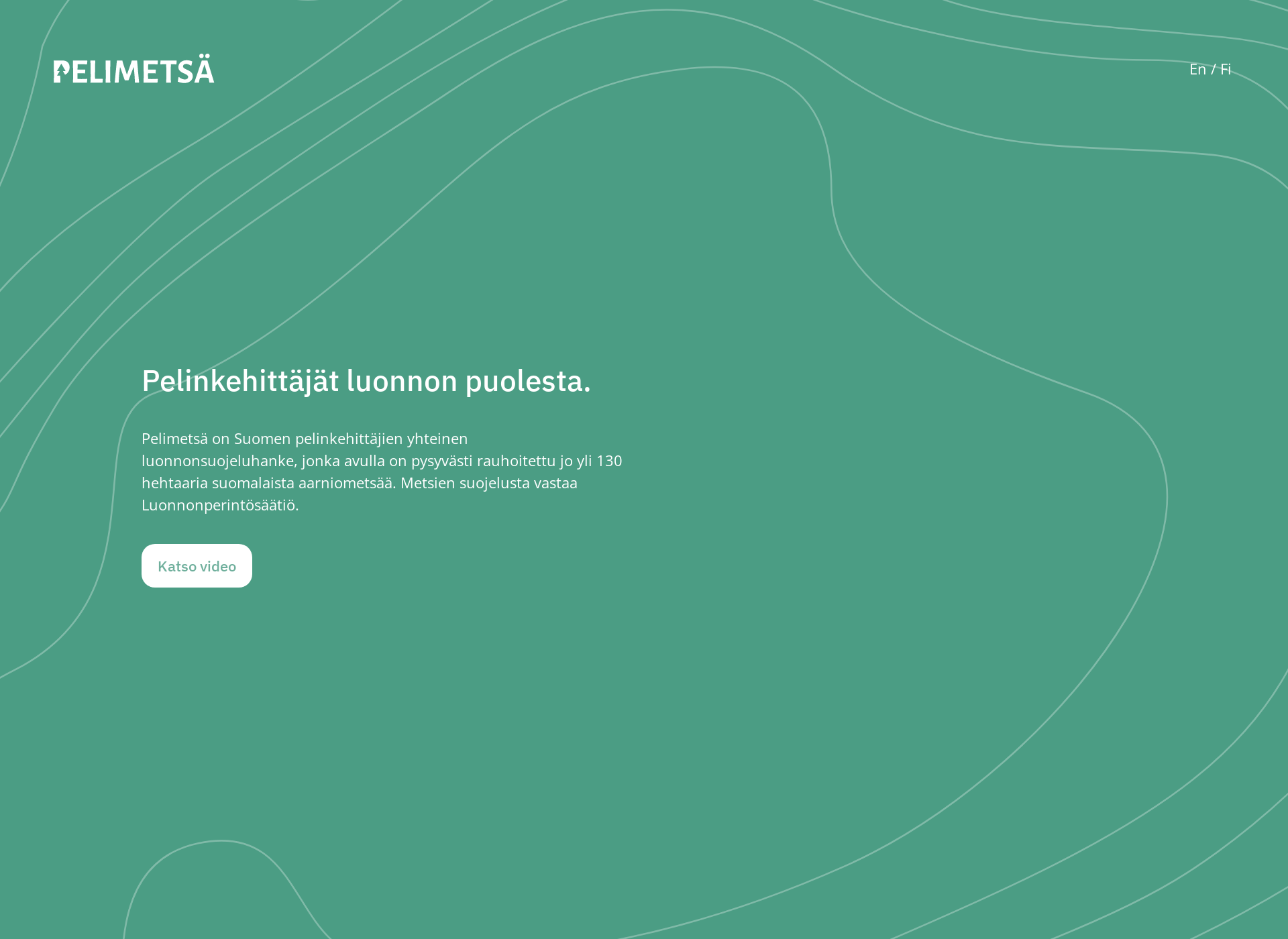 Screenshot for pelimetsa.fi