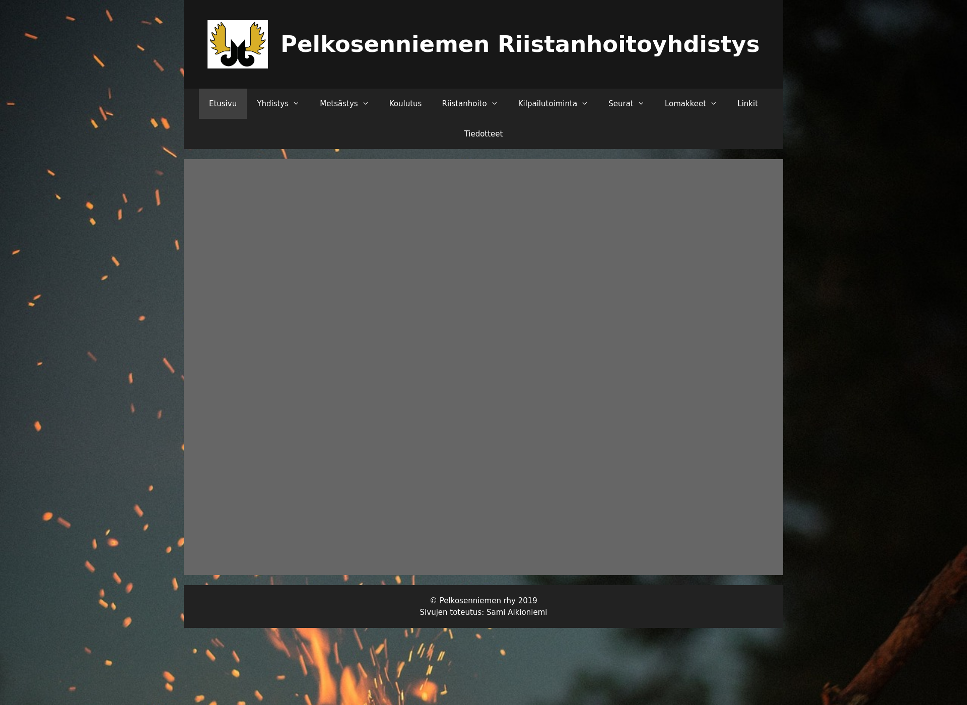 Screenshot for pelkosenniemenrhy.fi