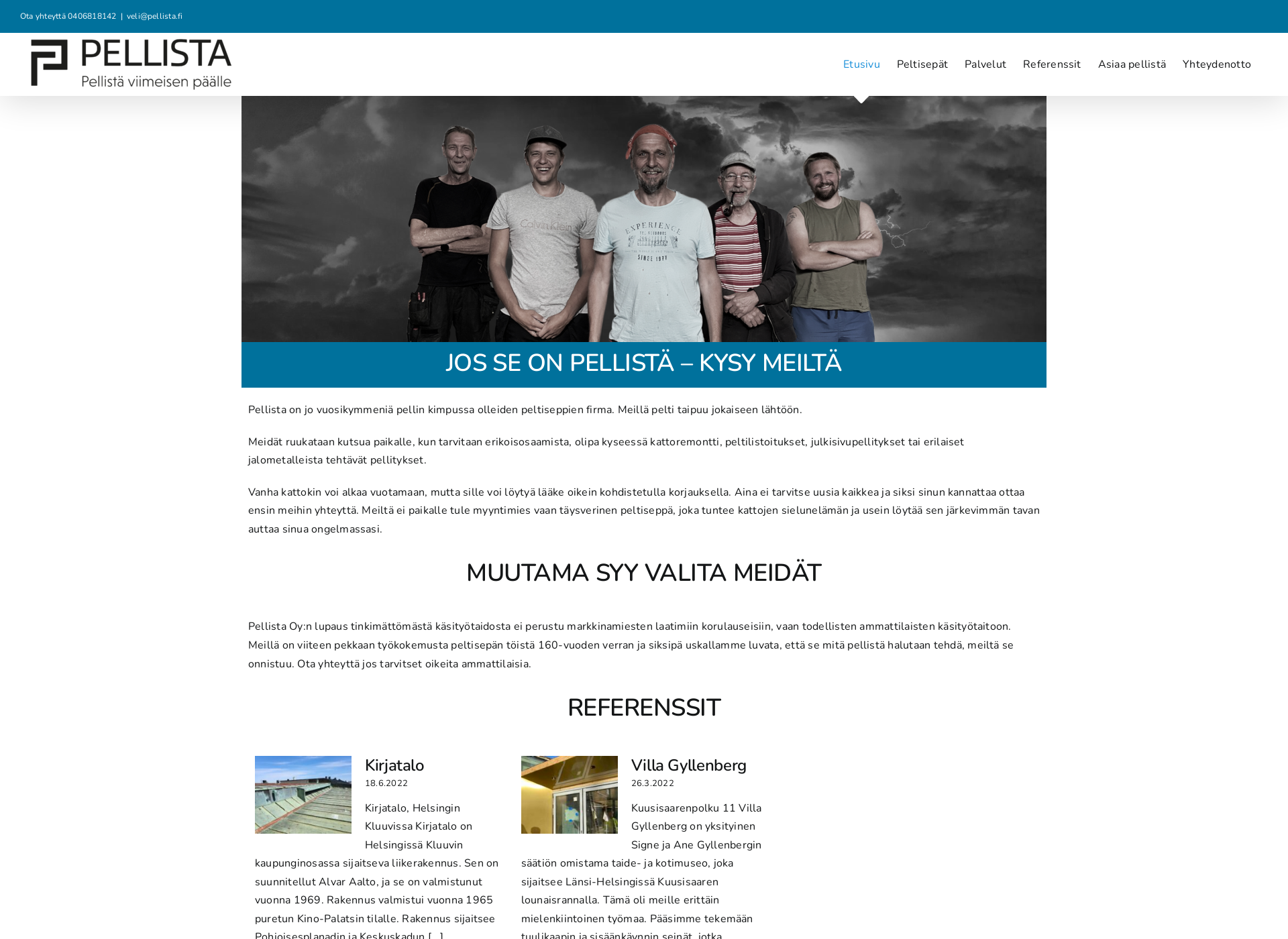 Screenshot for pellista.fi