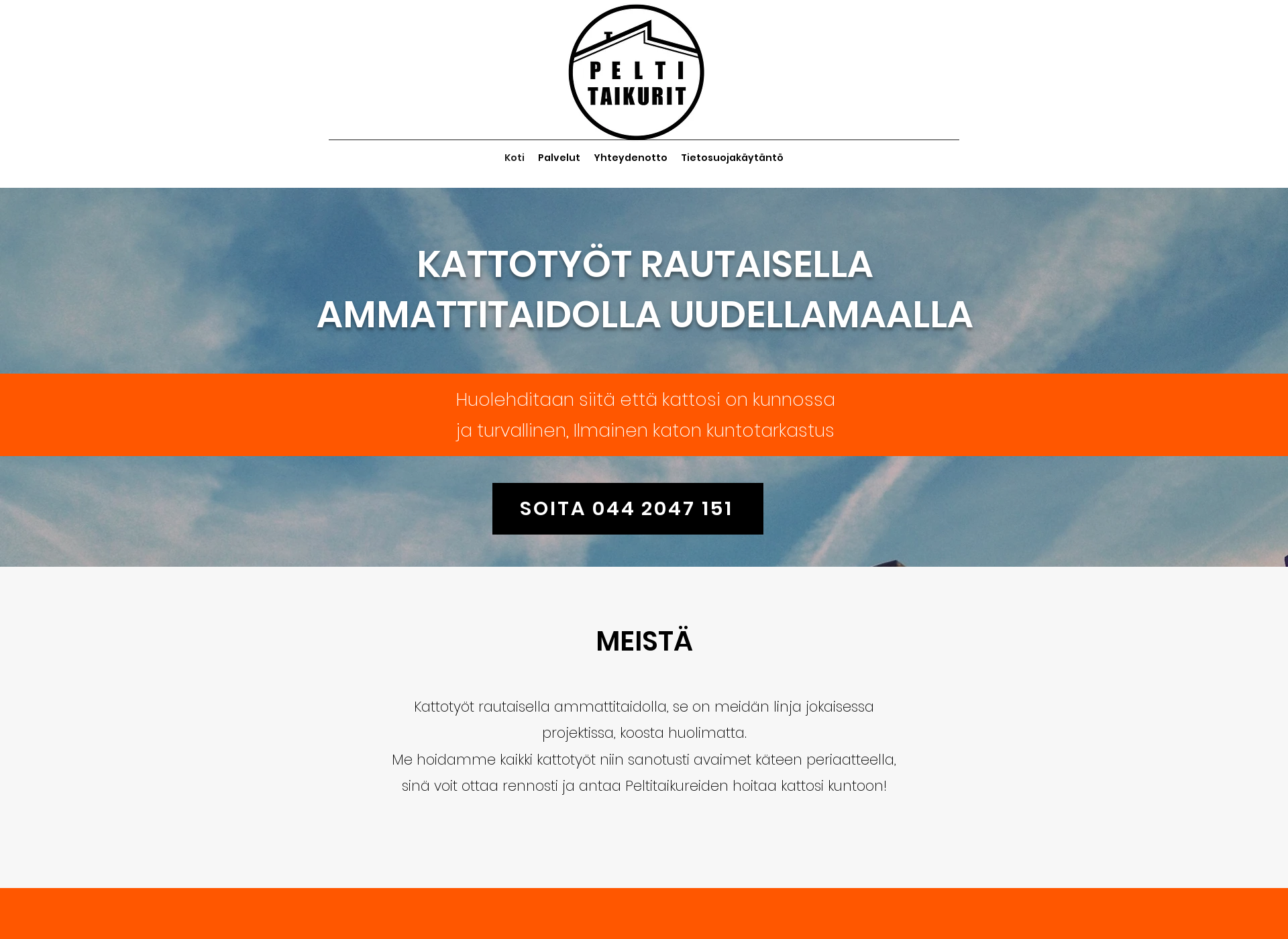 Screenshot for peltitaikurit.fi