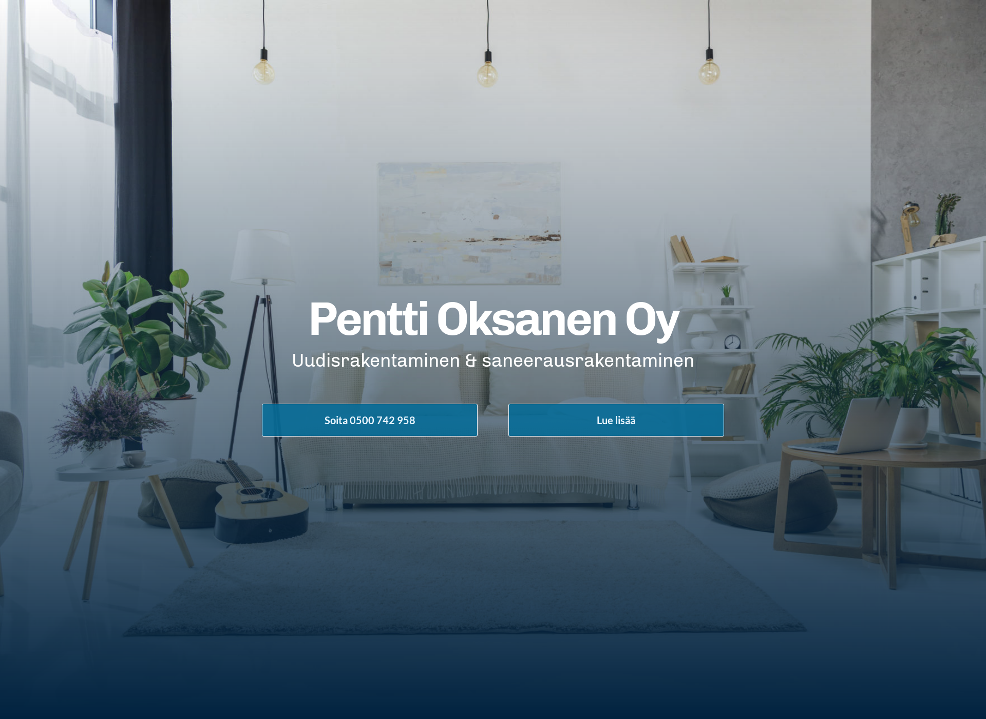 Skärmdump för penttioksanen.fi