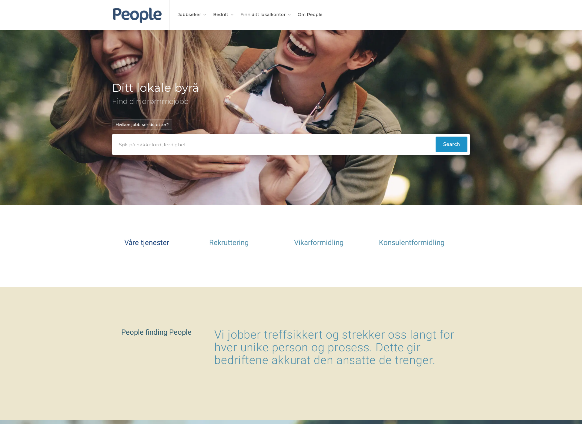 Screenshot for peoplematch.fi