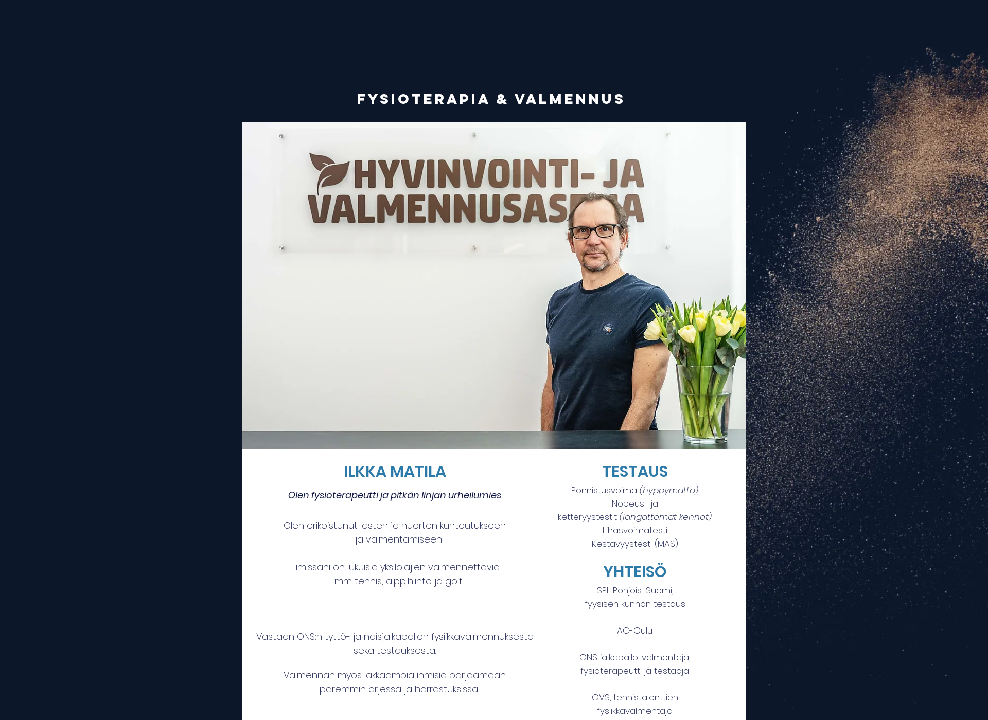 Skärmdump för performance.fi