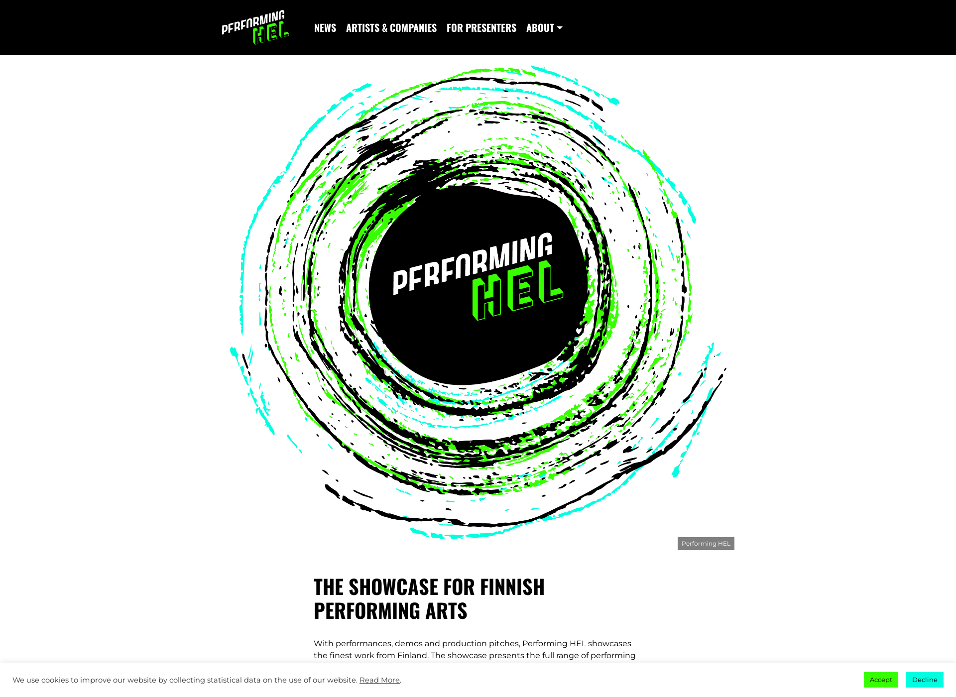 Screenshot for performinghel.fi