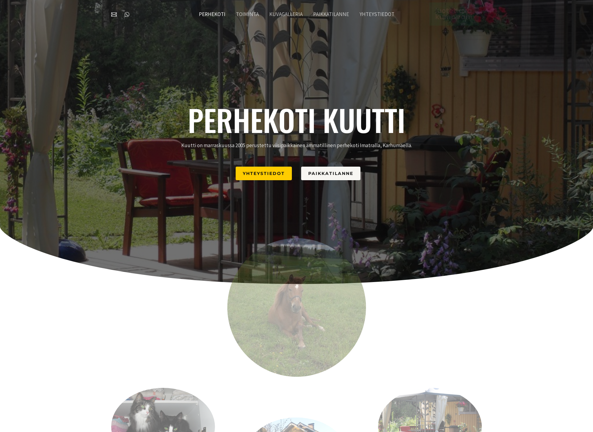 Screenshot for perhekotikuutti.fi