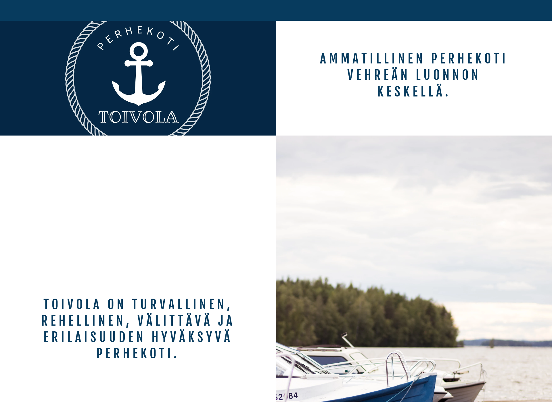 Skärmdump för perhekotitoivola.fi