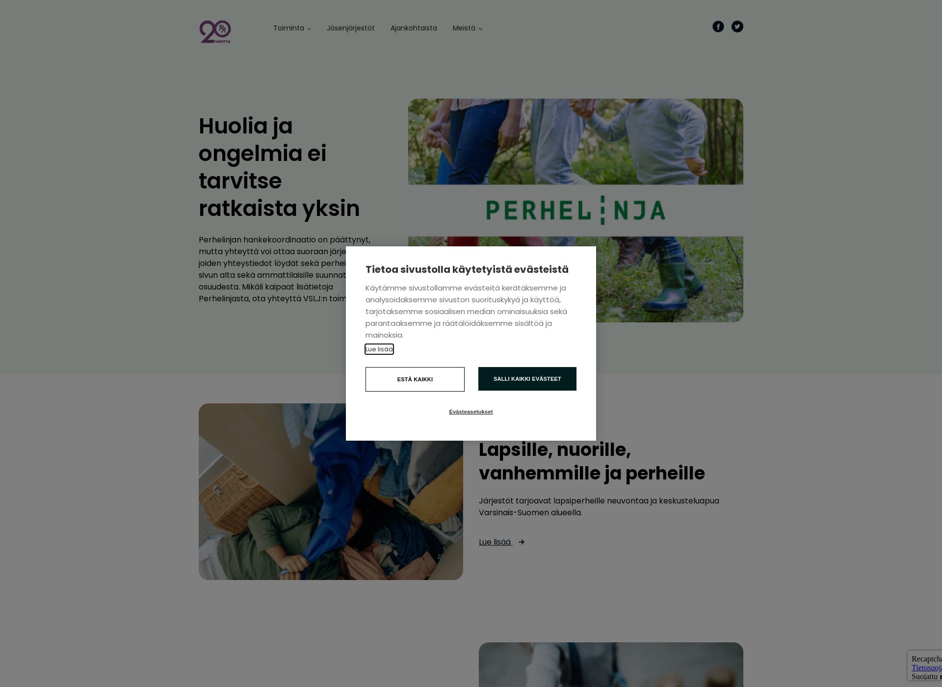 Screenshot for perhelinja.fi