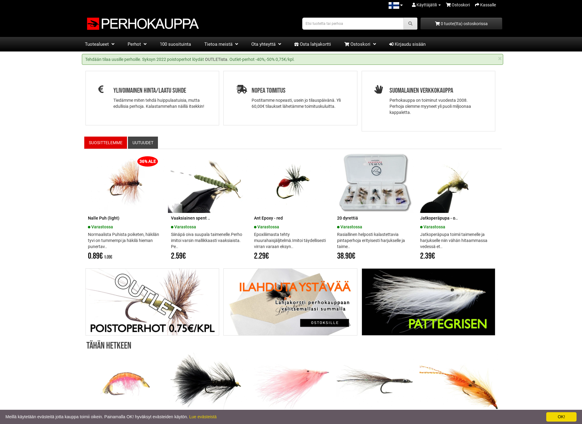 Screenshot for perhokauppa.fi