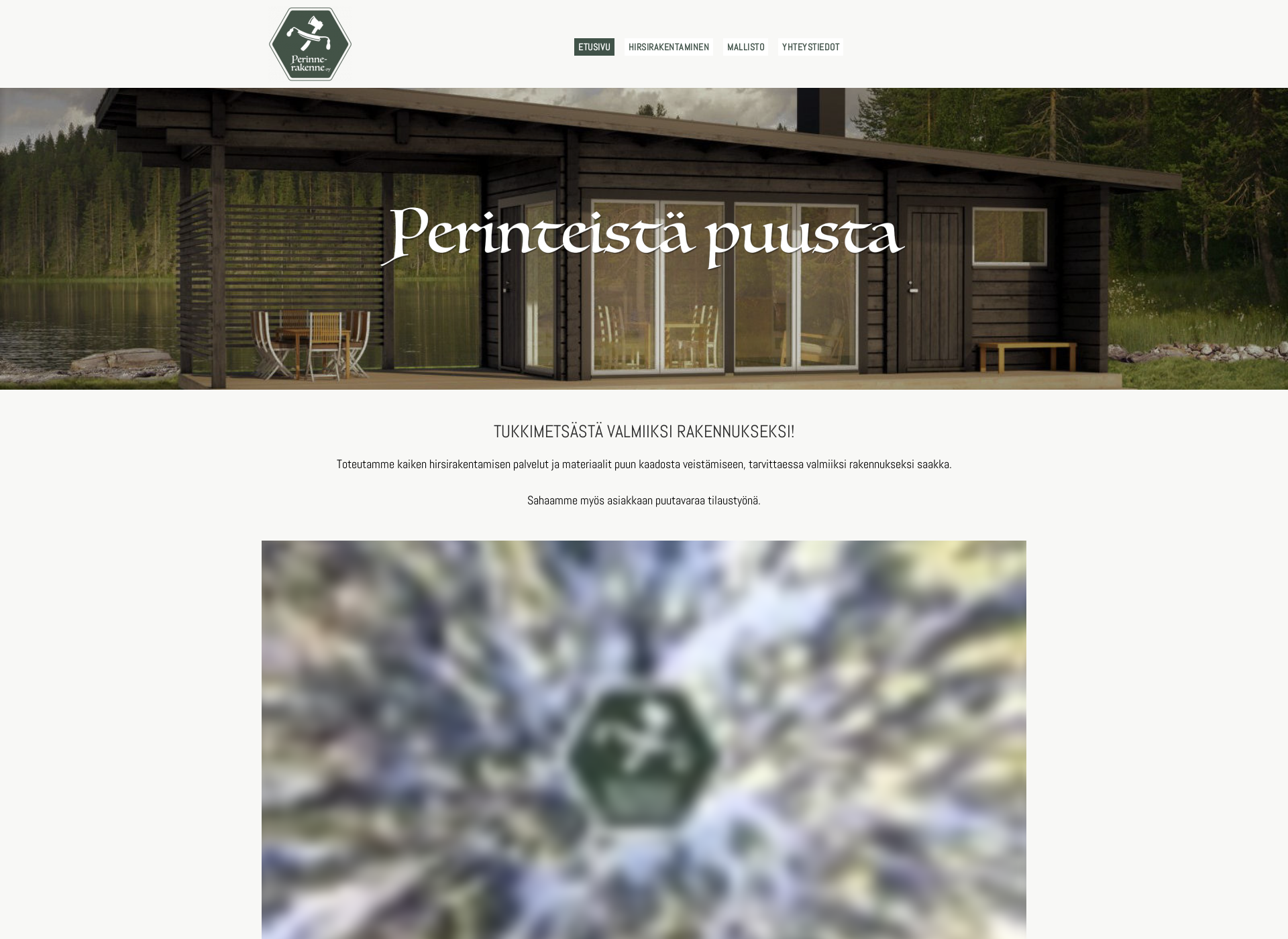 Screenshot for perinnerakenne.fi