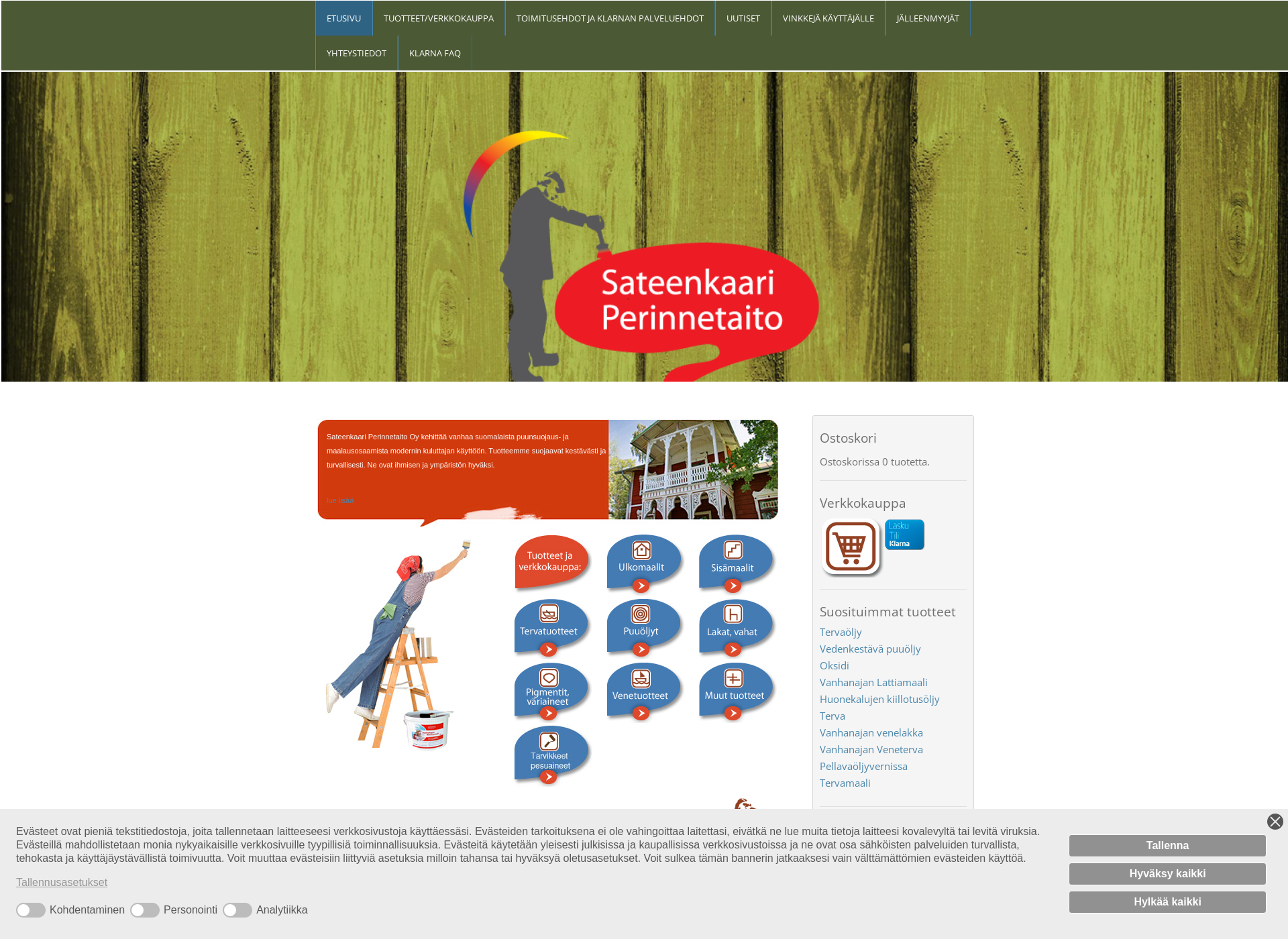 Screenshot for perinnetaito.fi