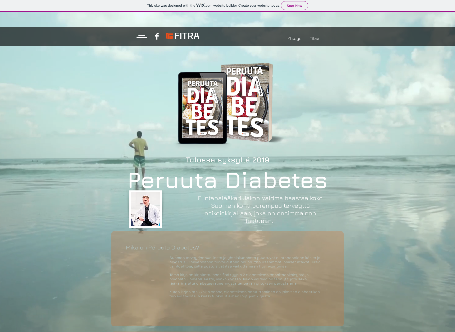 Screenshot for peruutadiabetes.fi
