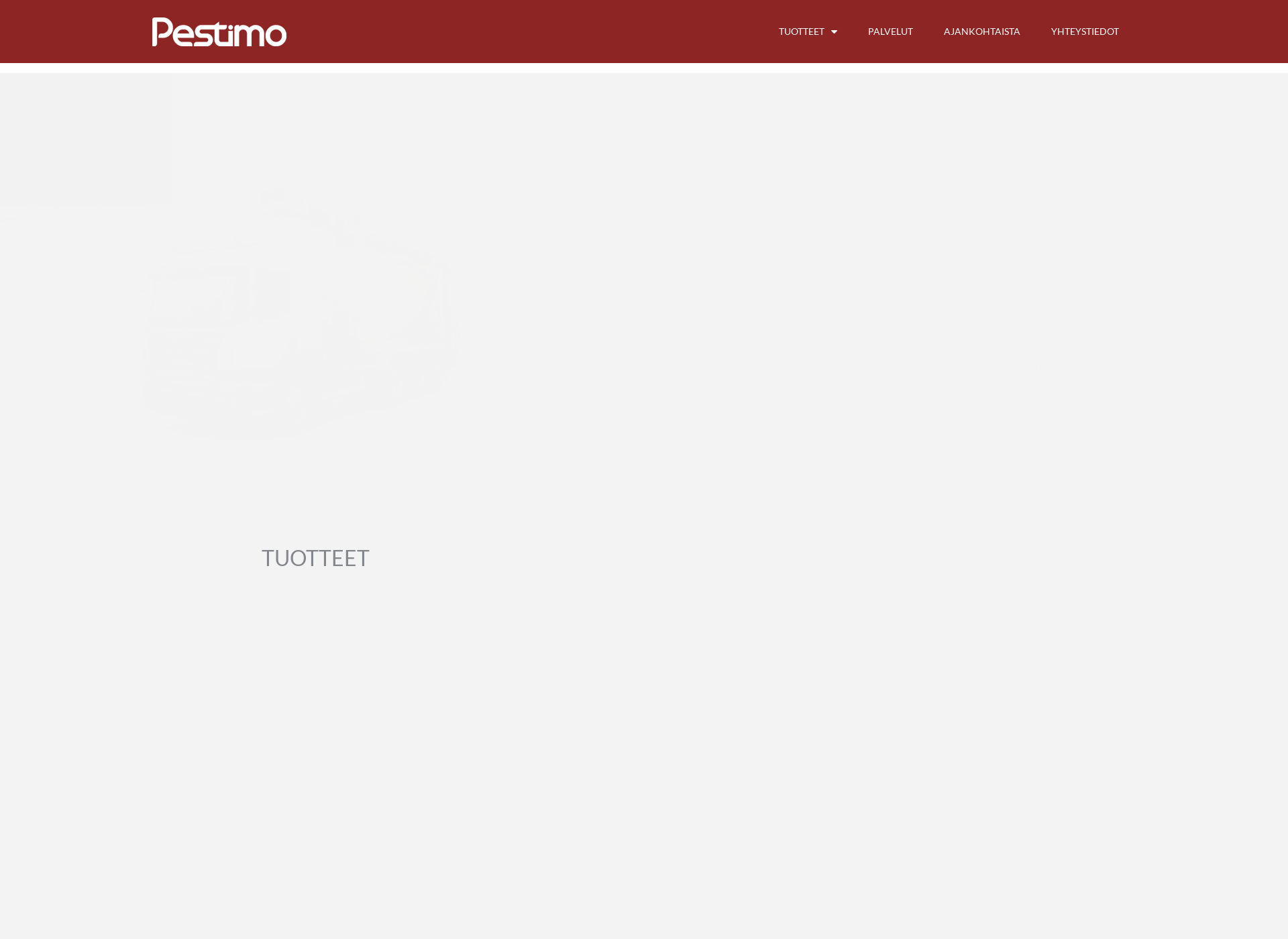 Screenshot for pestimo.fi