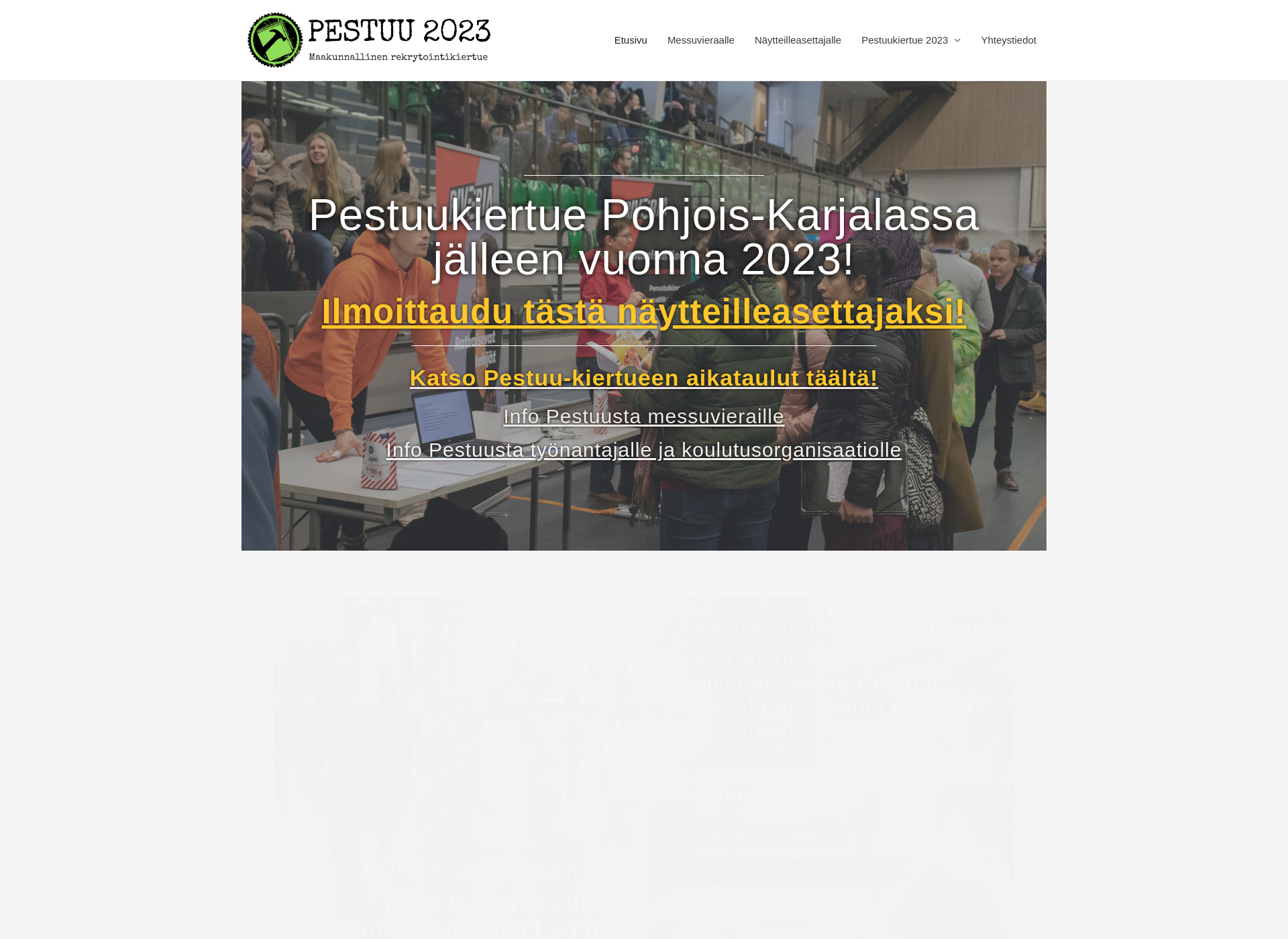 Screenshot for pestuu.fi