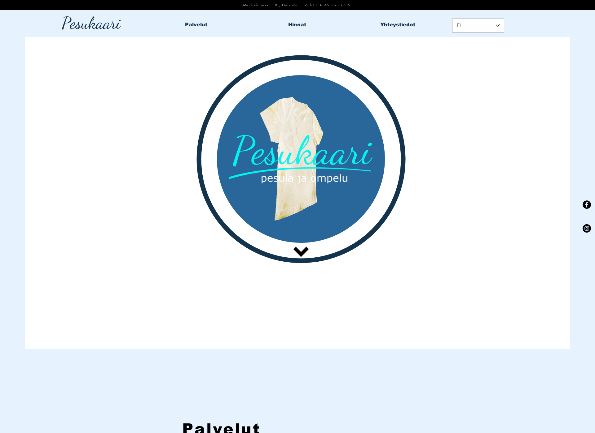 Screenshot for pesukaari.fi