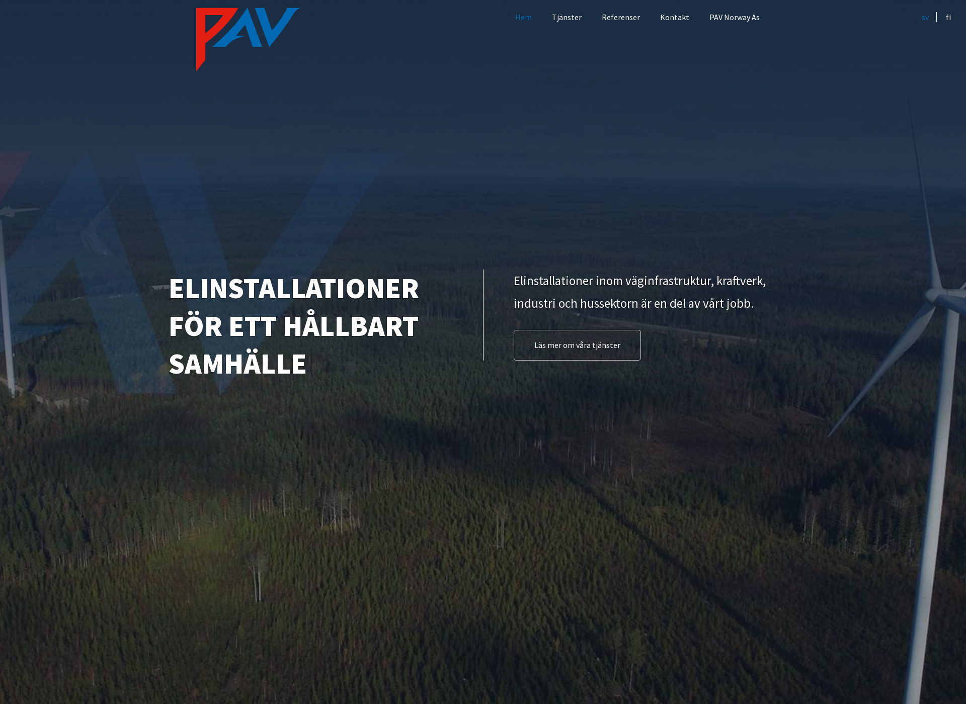 Skärmdump för petalaxelbyra.fi