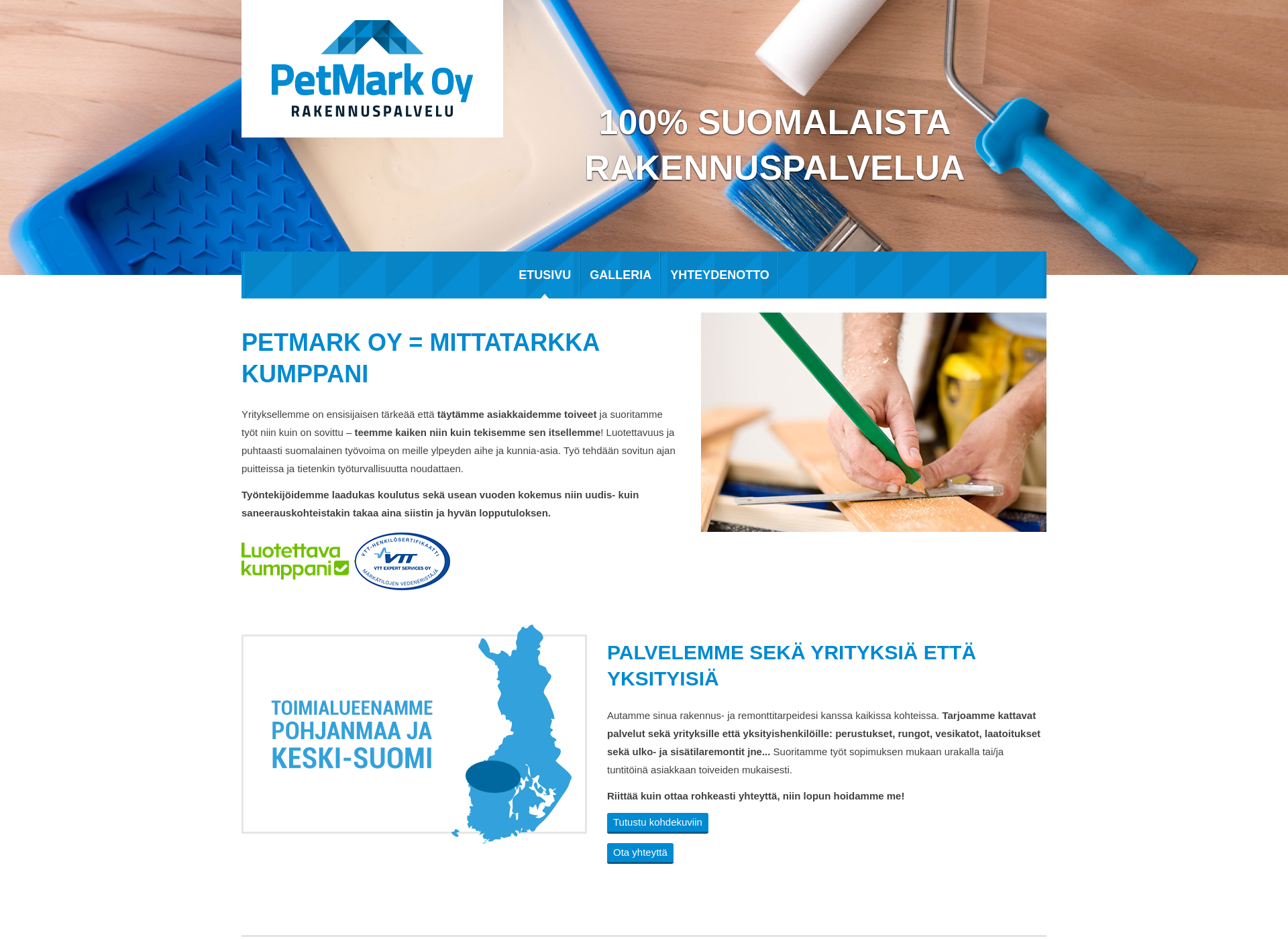 Screenshot for petmark.fi