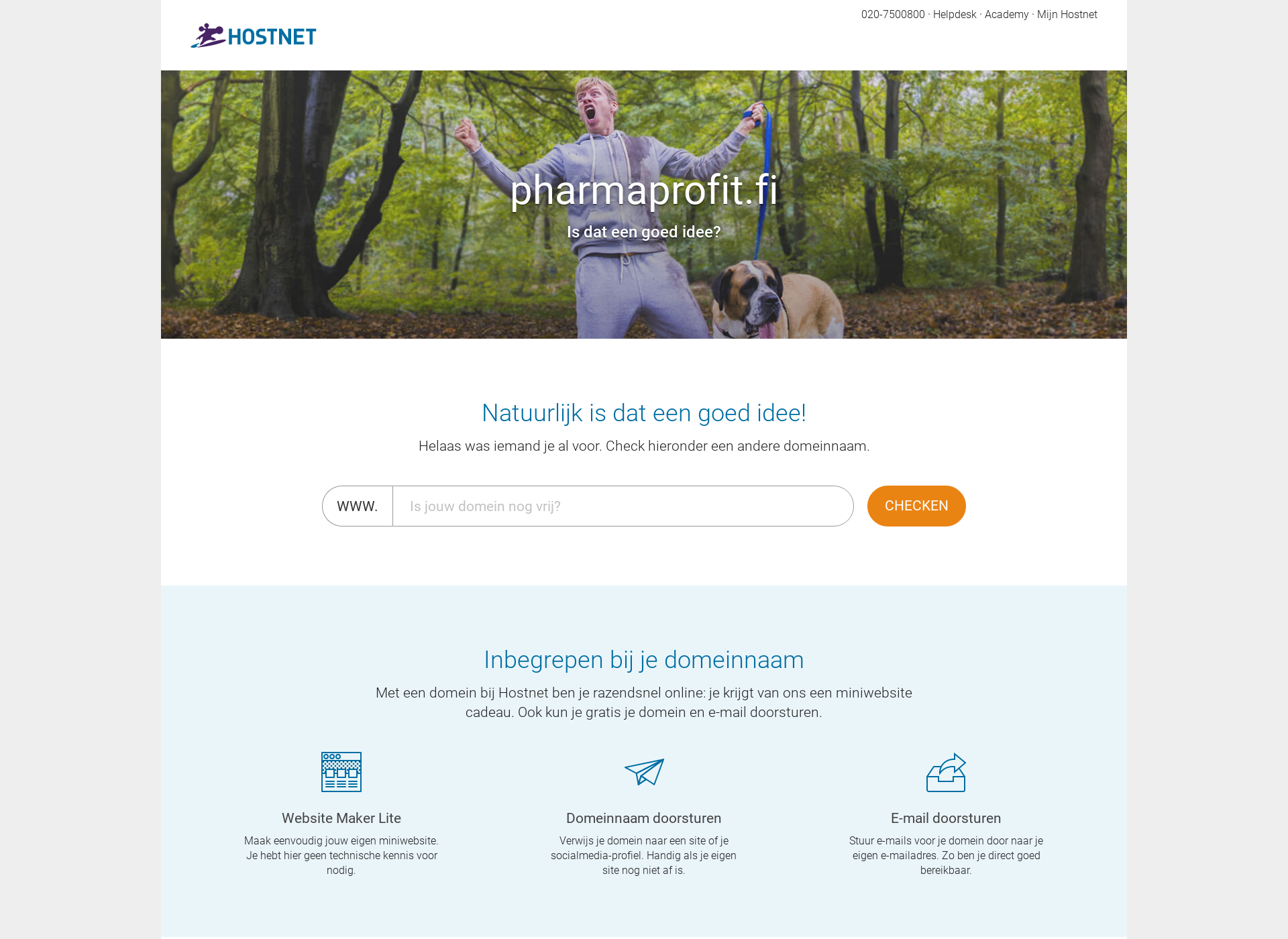 Screenshot for pharmaprofit.fi