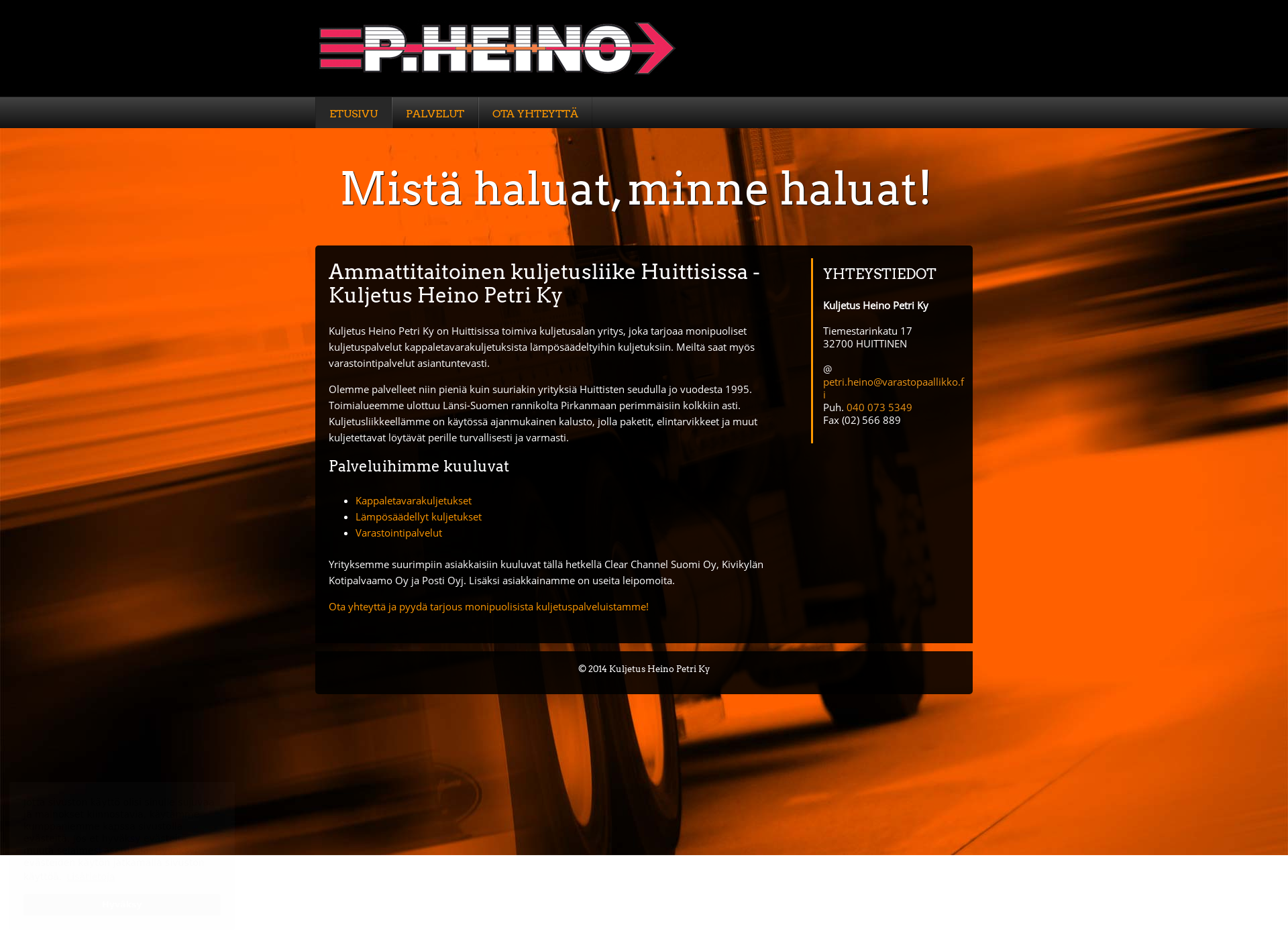Screenshot for pheino.fi