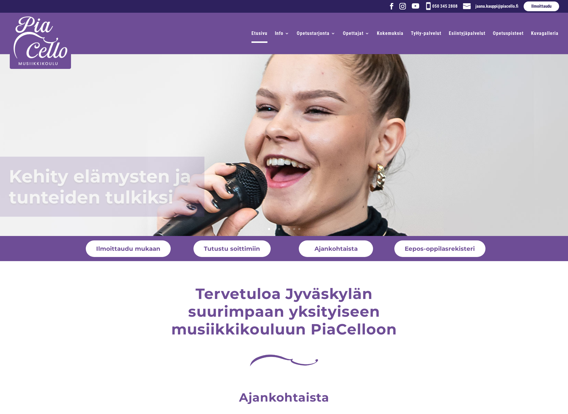 Skärmdump för piacello.fi
