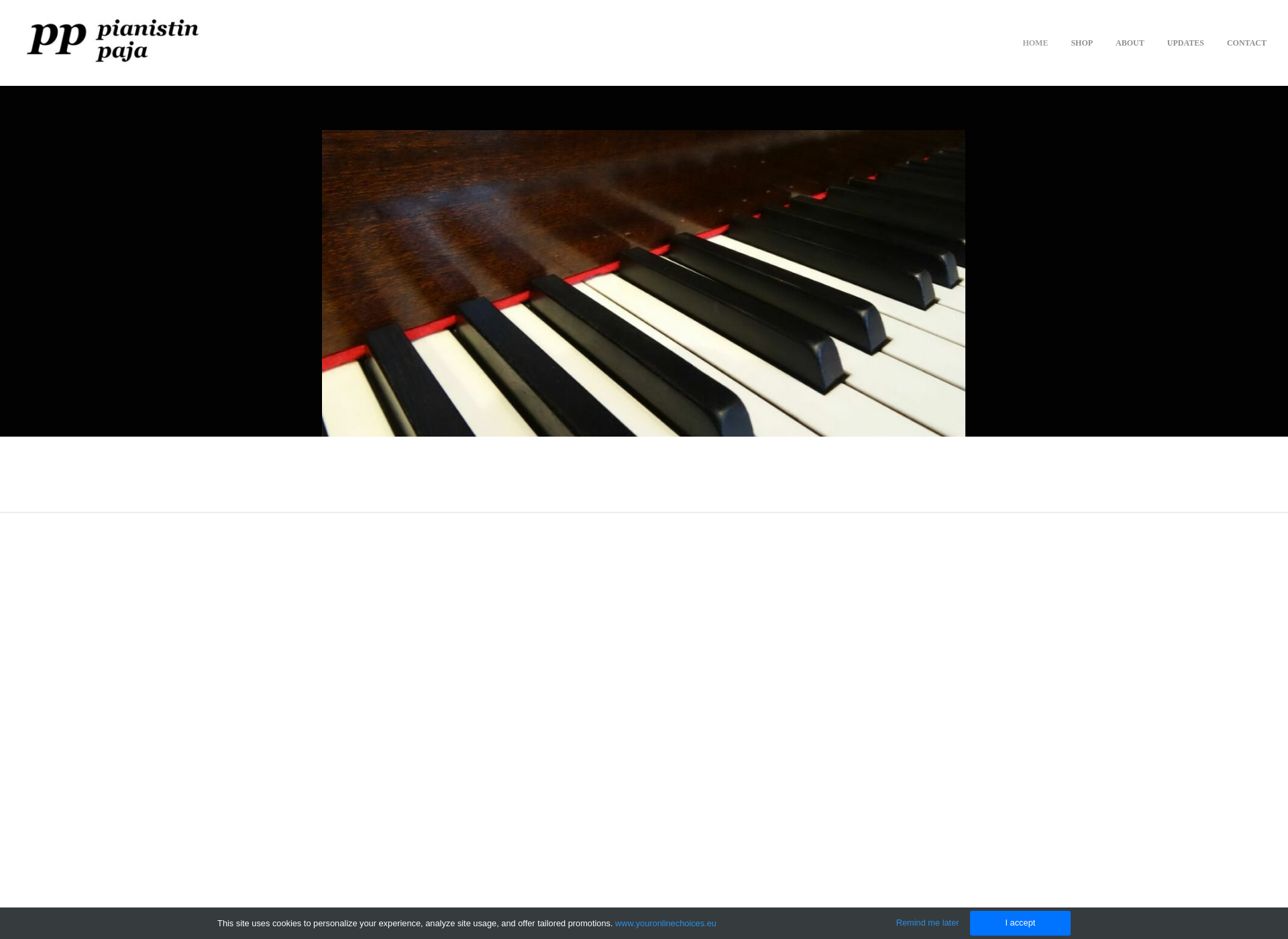 Skärmdump för pianistinpaja.fi