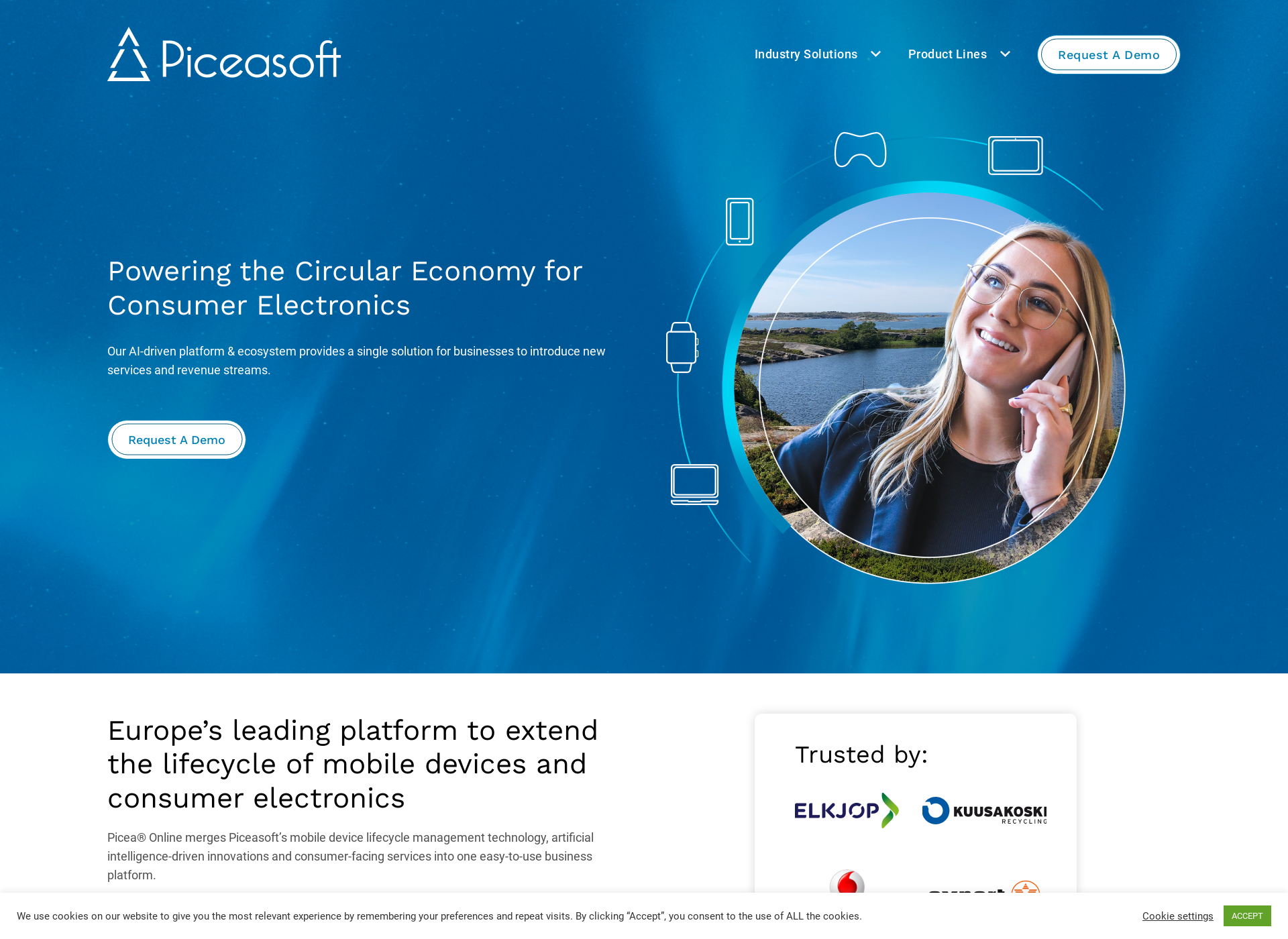 Screenshot for piceasoft.fi