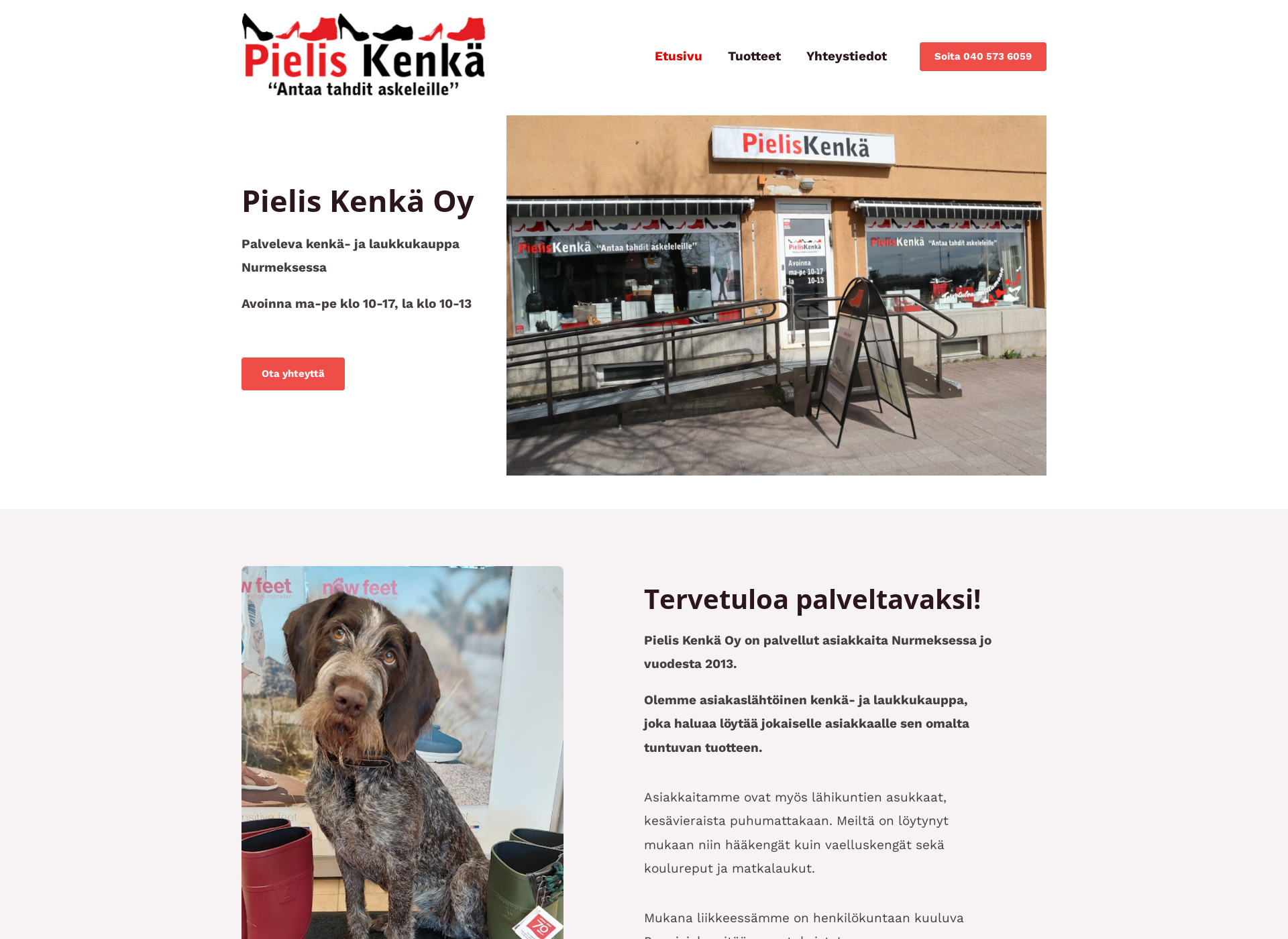 Screenshot for pieliskenka.fi
