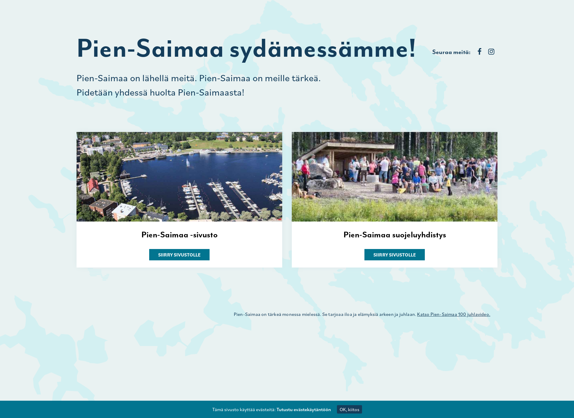 Screenshot for piensaimaa.fi