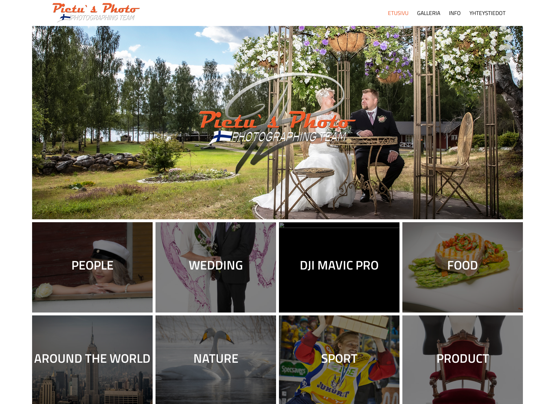 Screenshot for pietusphoto.fi