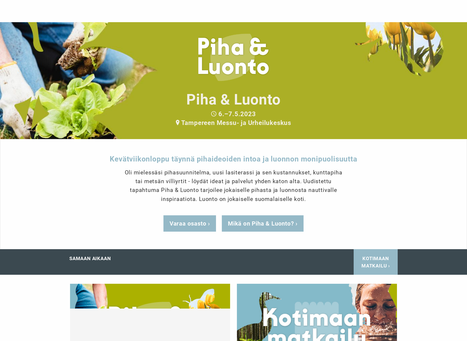Screenshot for pihajaluonto.fi
