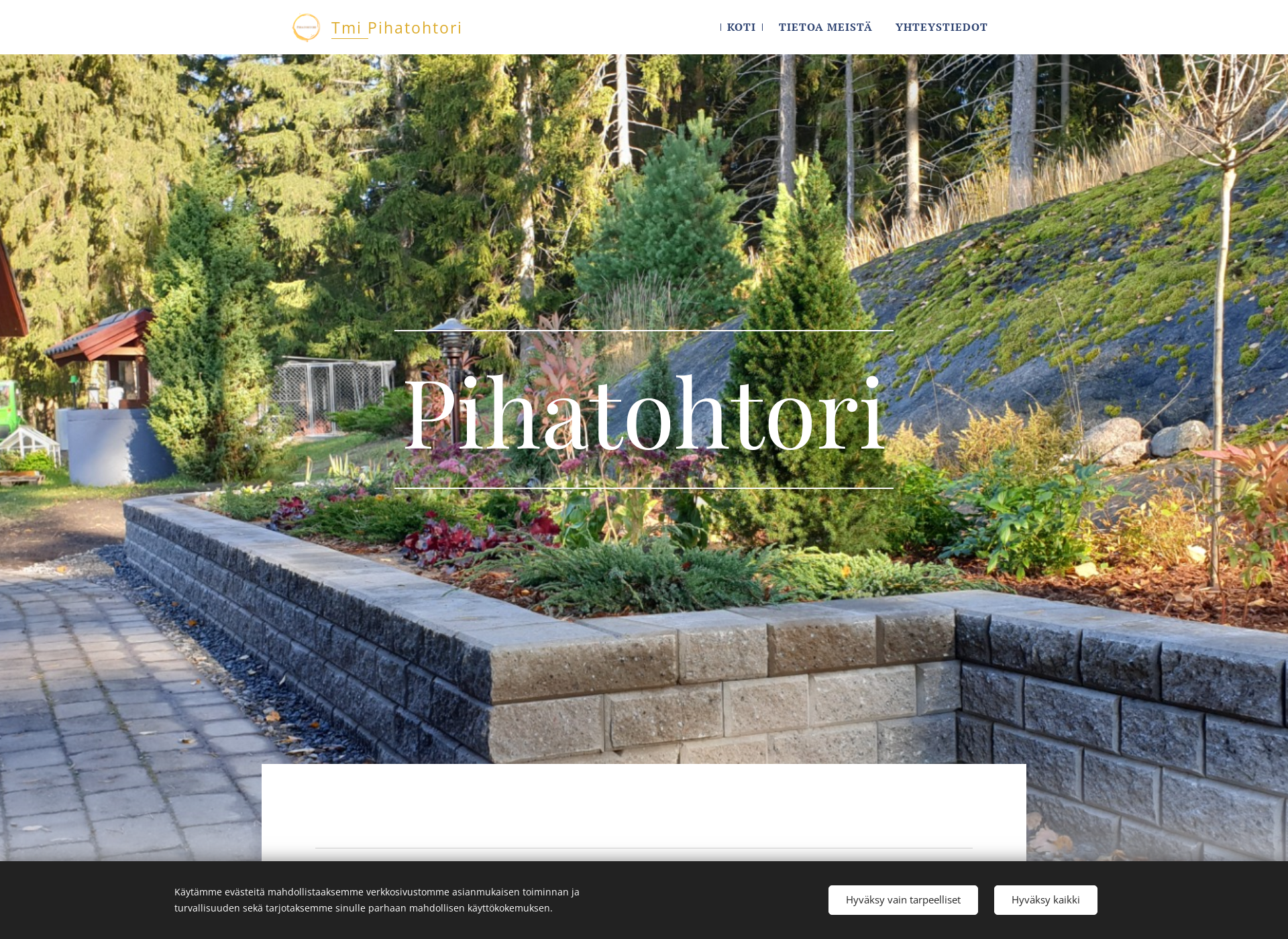 Screenshot for pihatohtori.fi