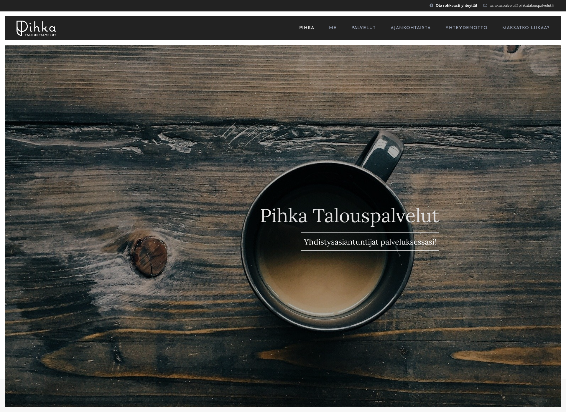 Screenshot for pihkatalouspalvelut.fi