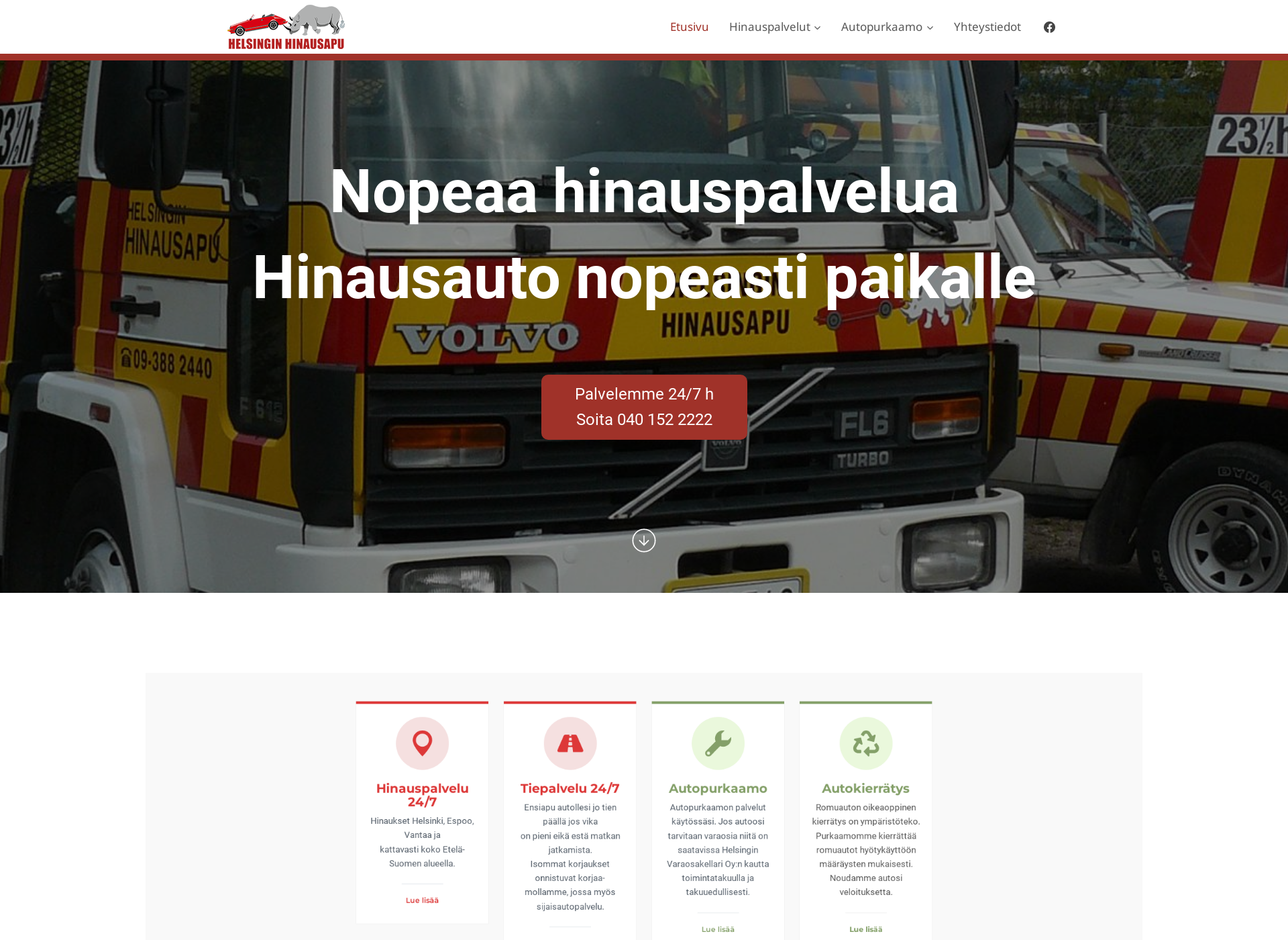 Screenshot for pikahinaukset.fi