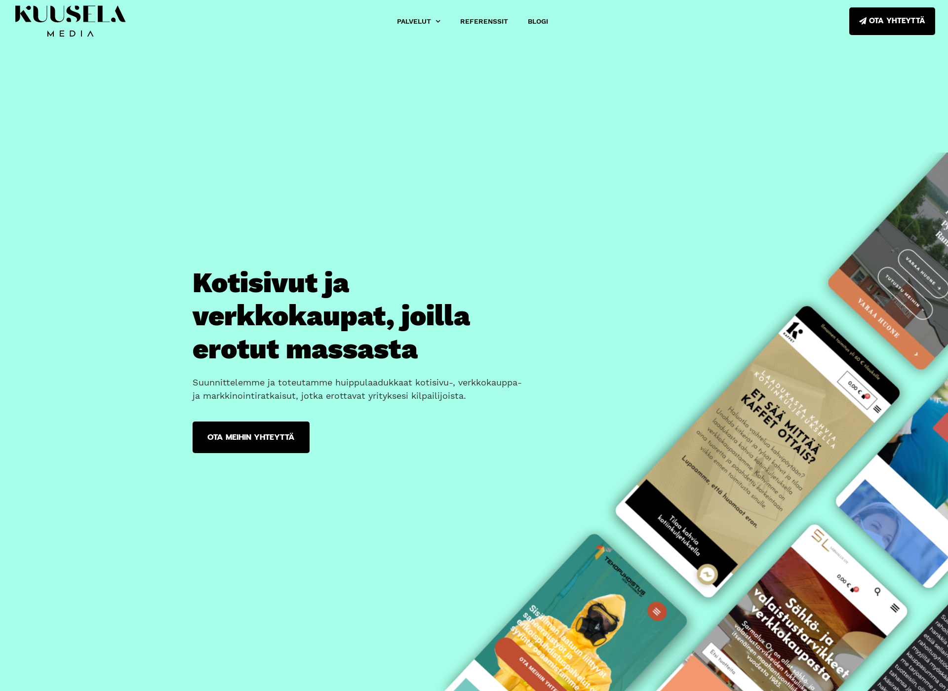 Screenshot for pikasivu.fi