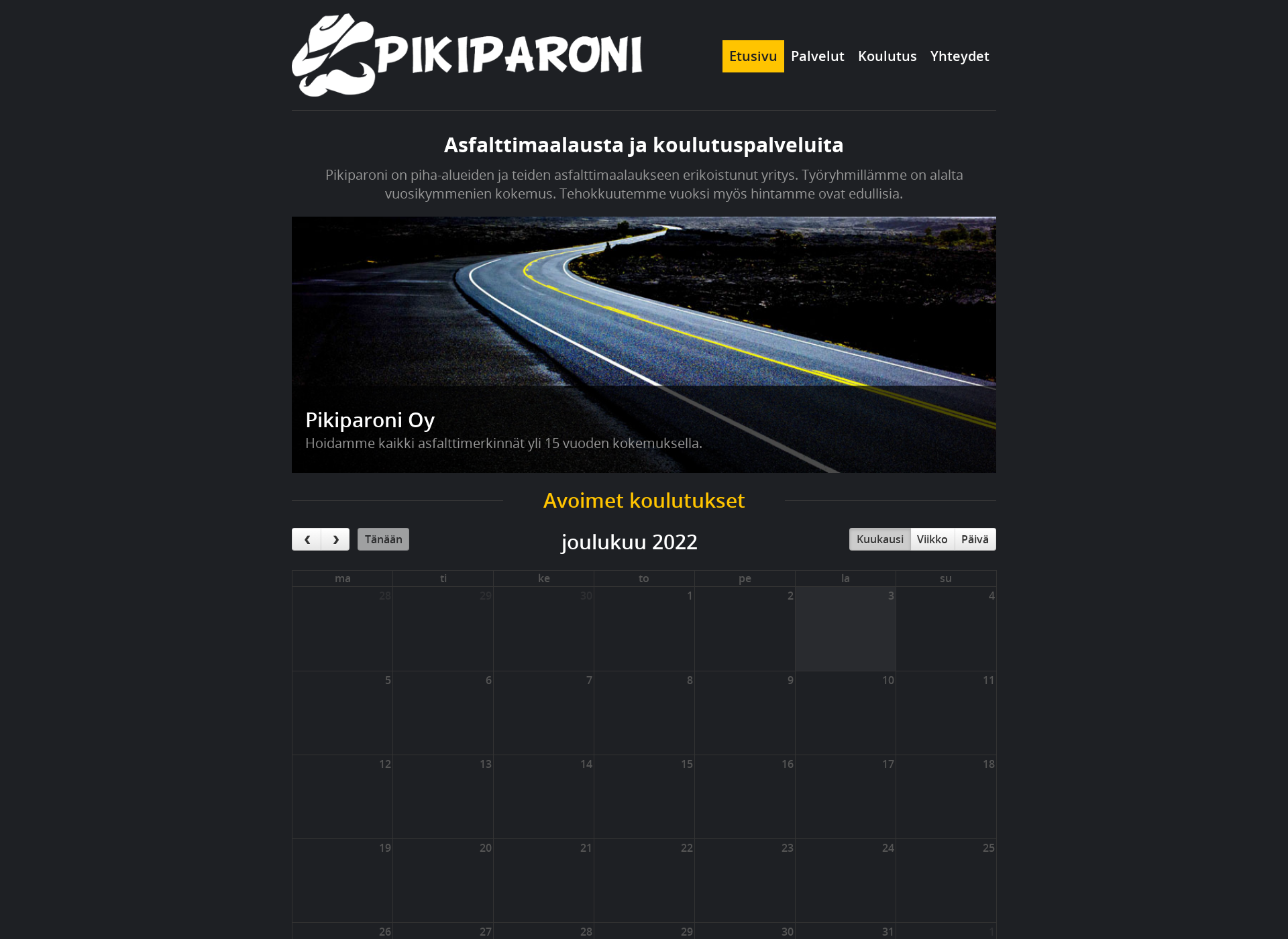 Screenshot for pikiparoni.fi