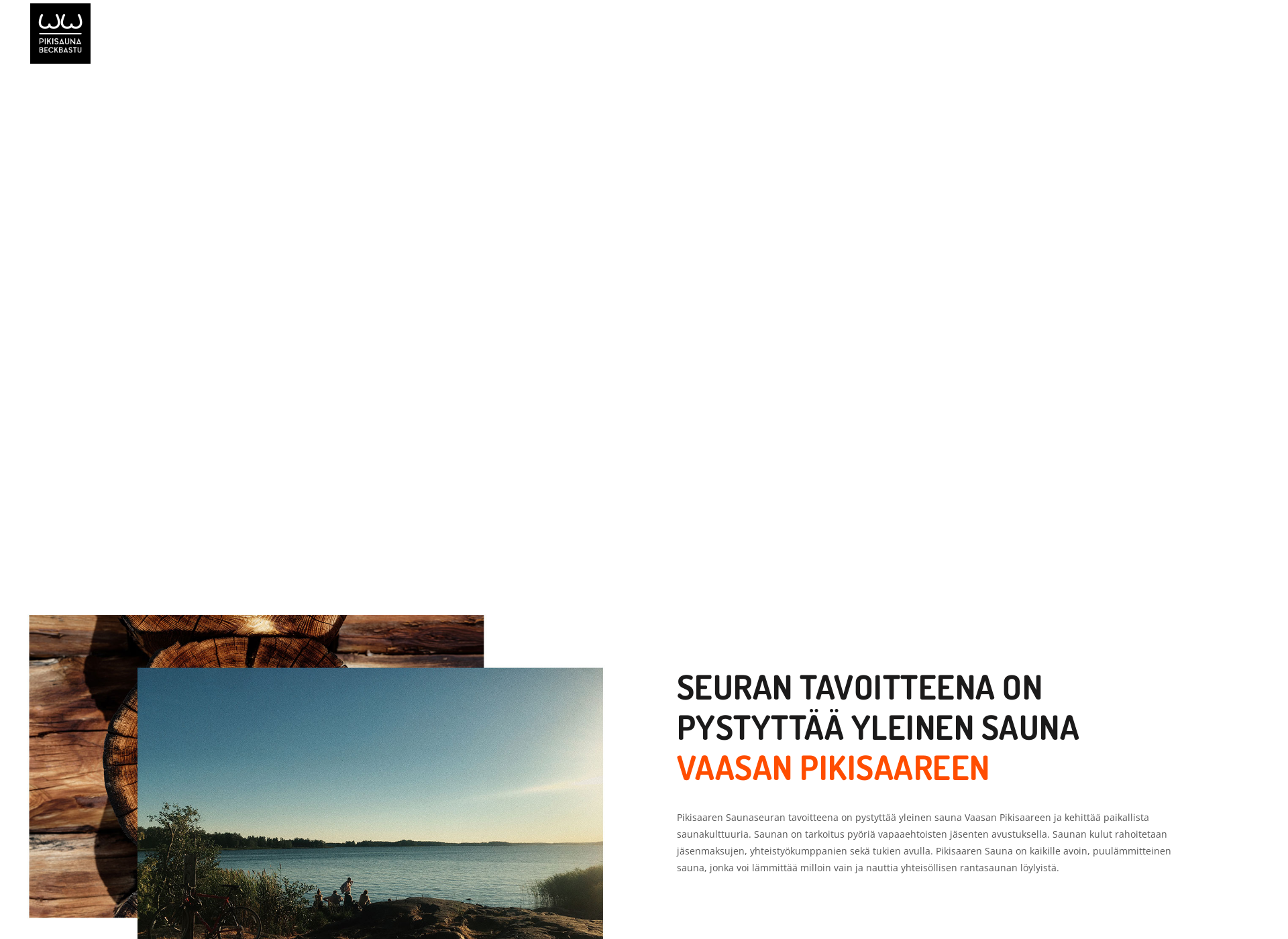 Screenshot for pikisaarensauna.fi