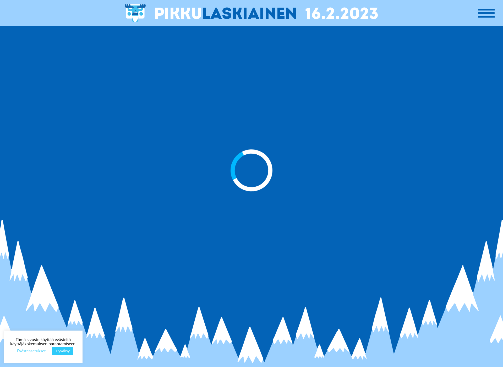Screenshot for pikkulaskiainen.fi