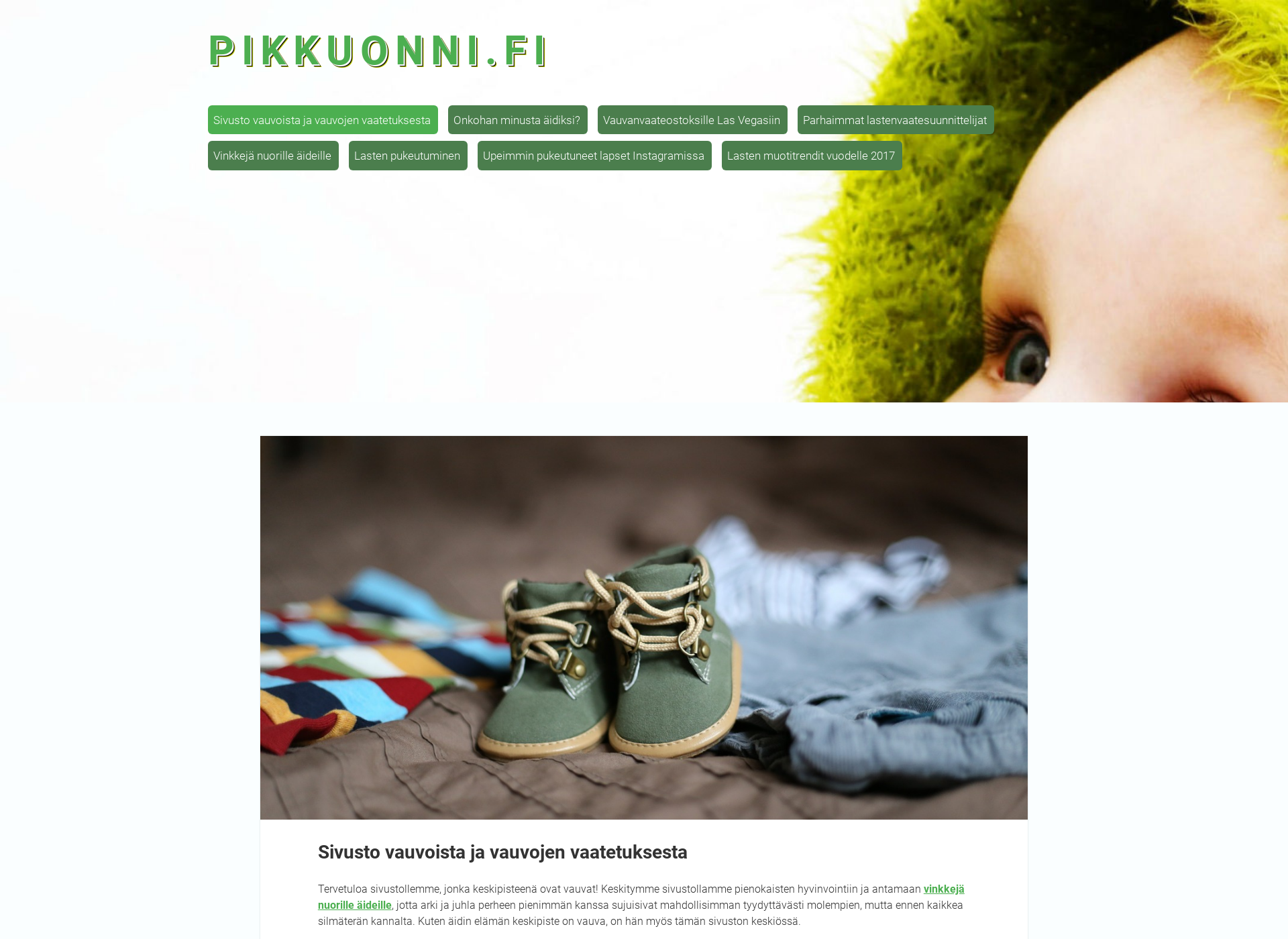 Screenshot for pikkuonni.fi