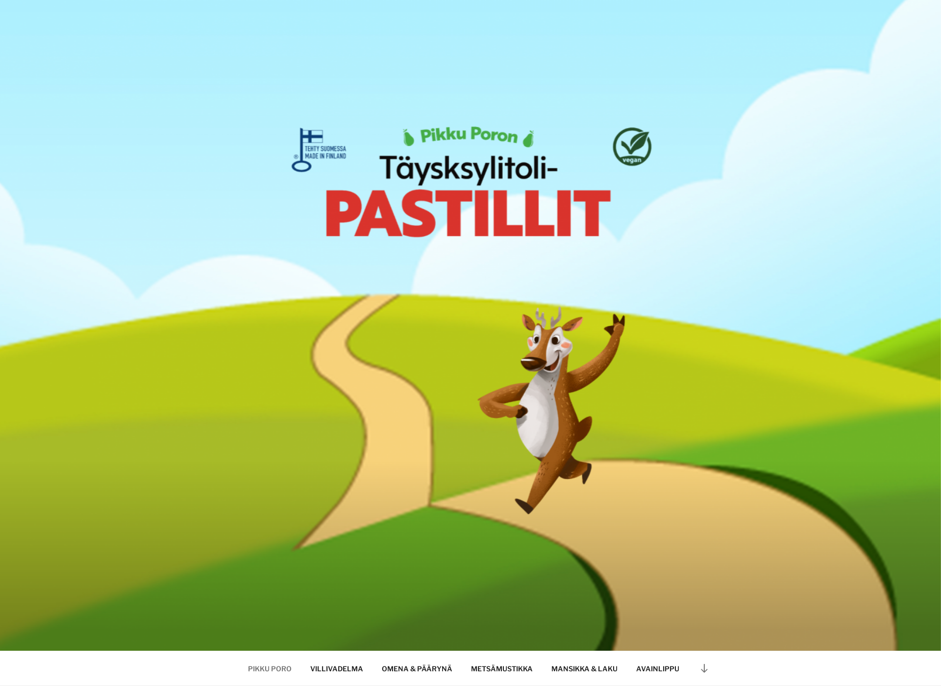 Skärmdump för pikkuporo.fi