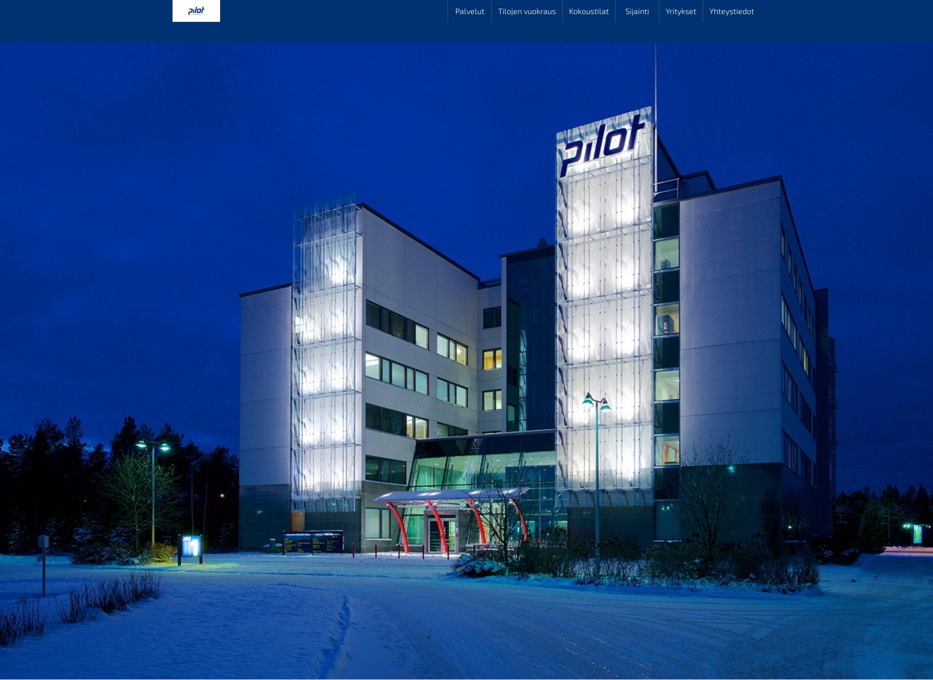 Skärmdump för pilotbusinesspark.fi