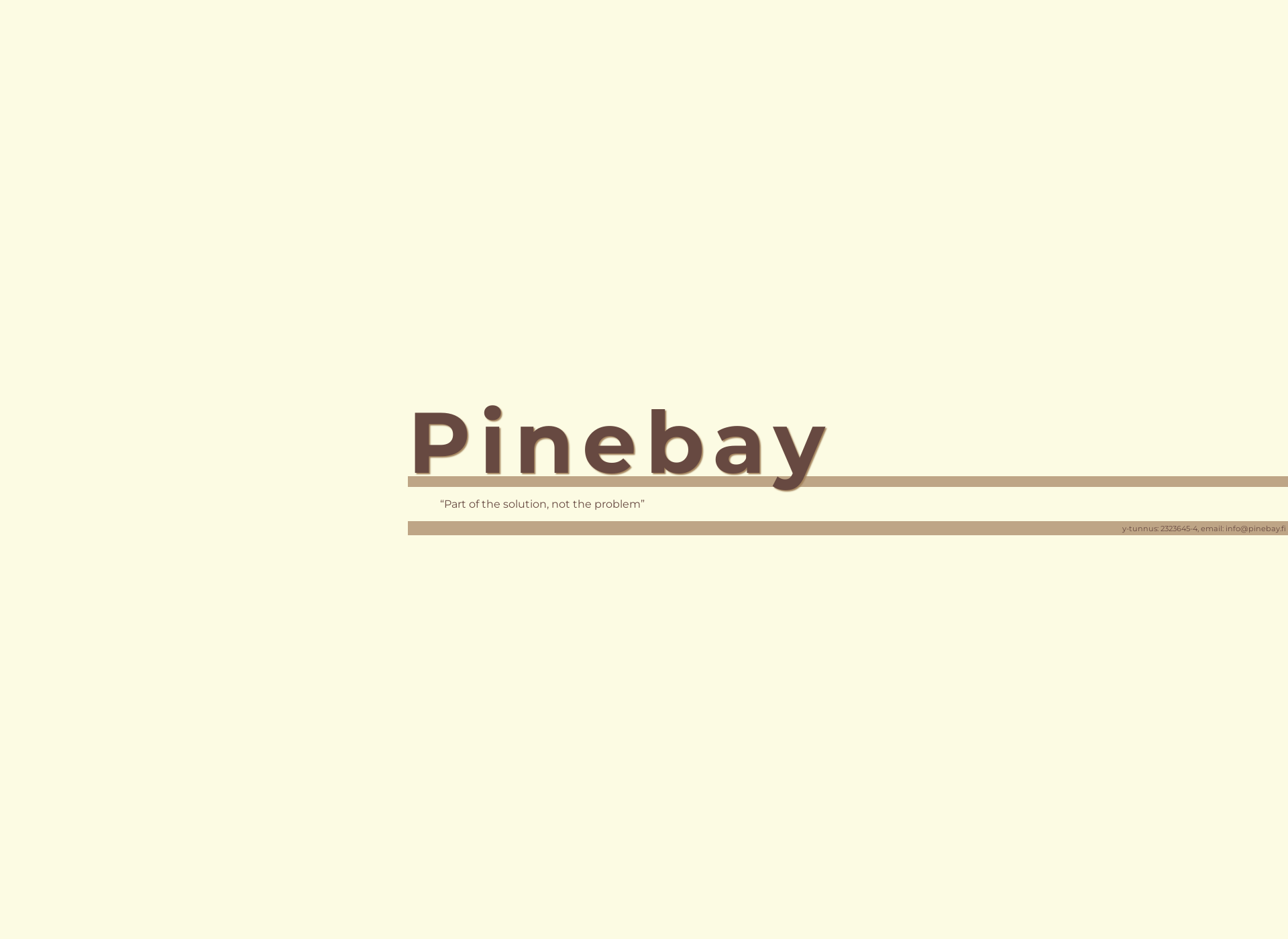Skärmdump för pinebay.fi