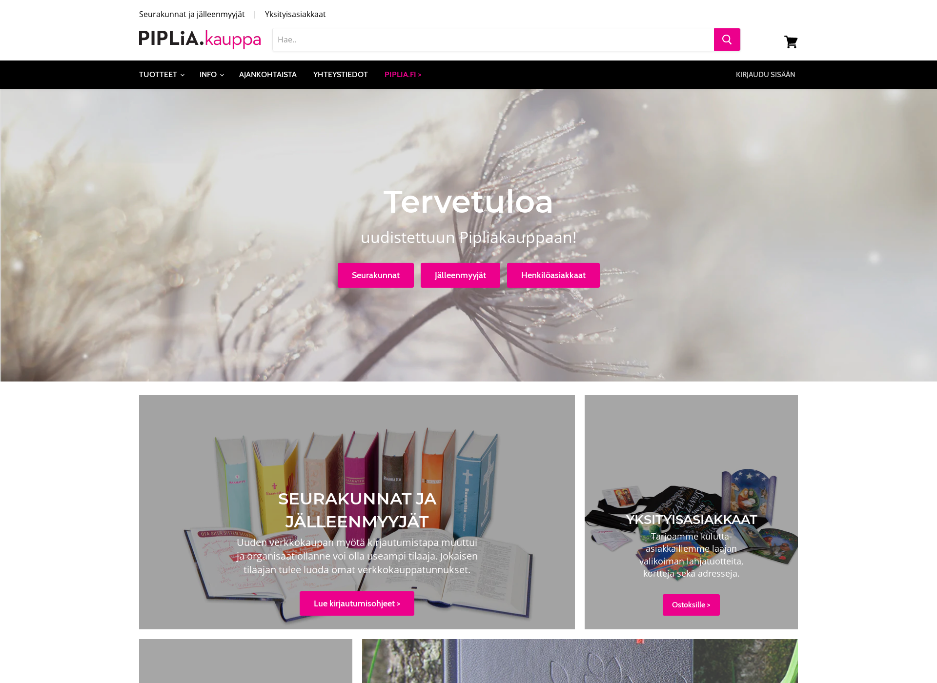 Screenshot for pipliakauppa.fi