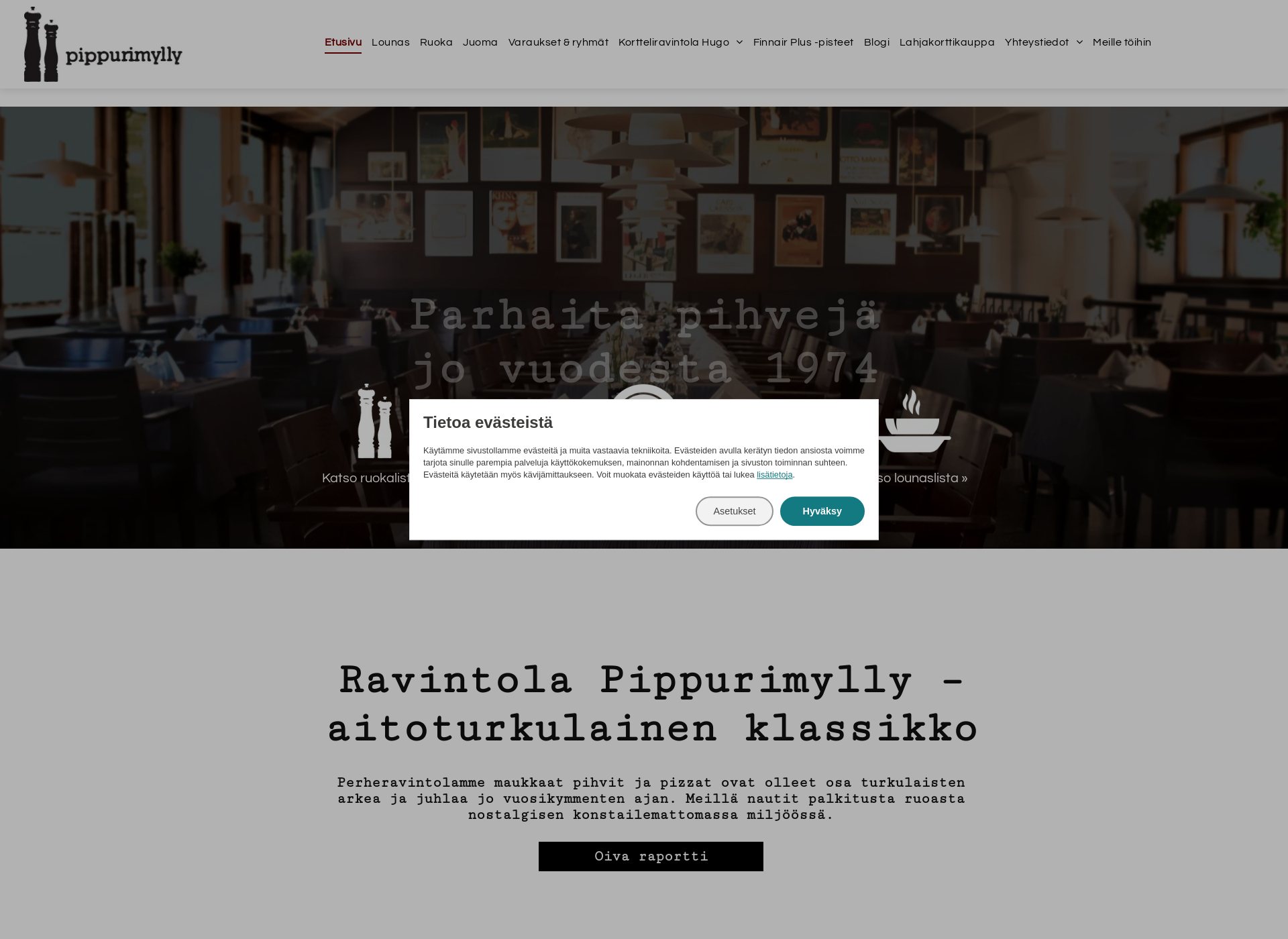 Screenshot for pippurimylly.fi
