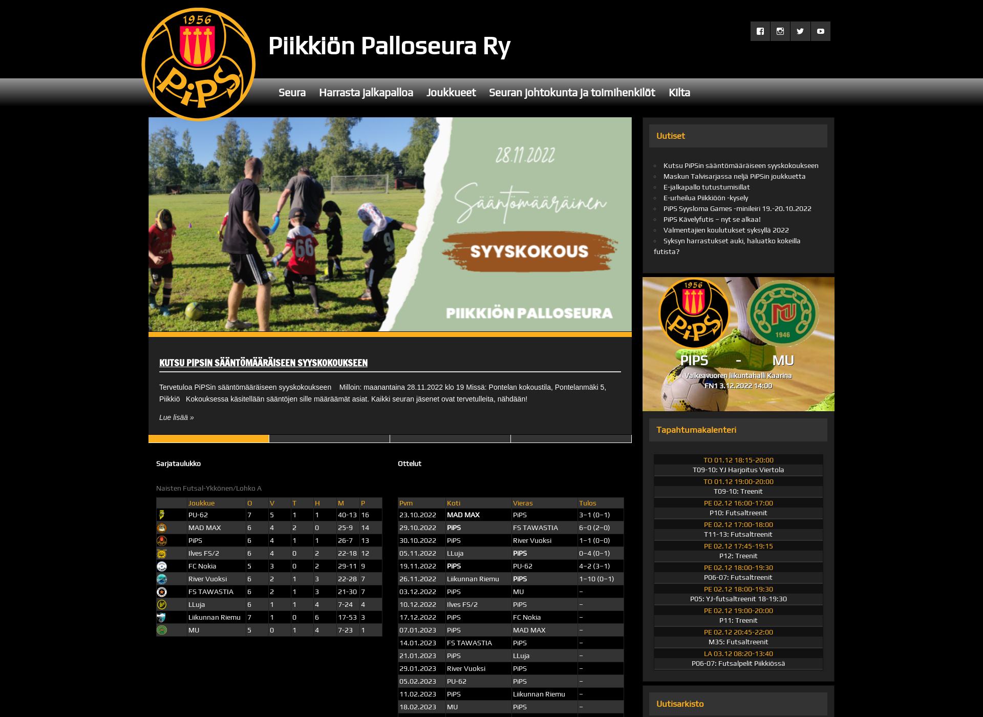 Screenshot for pips.fi