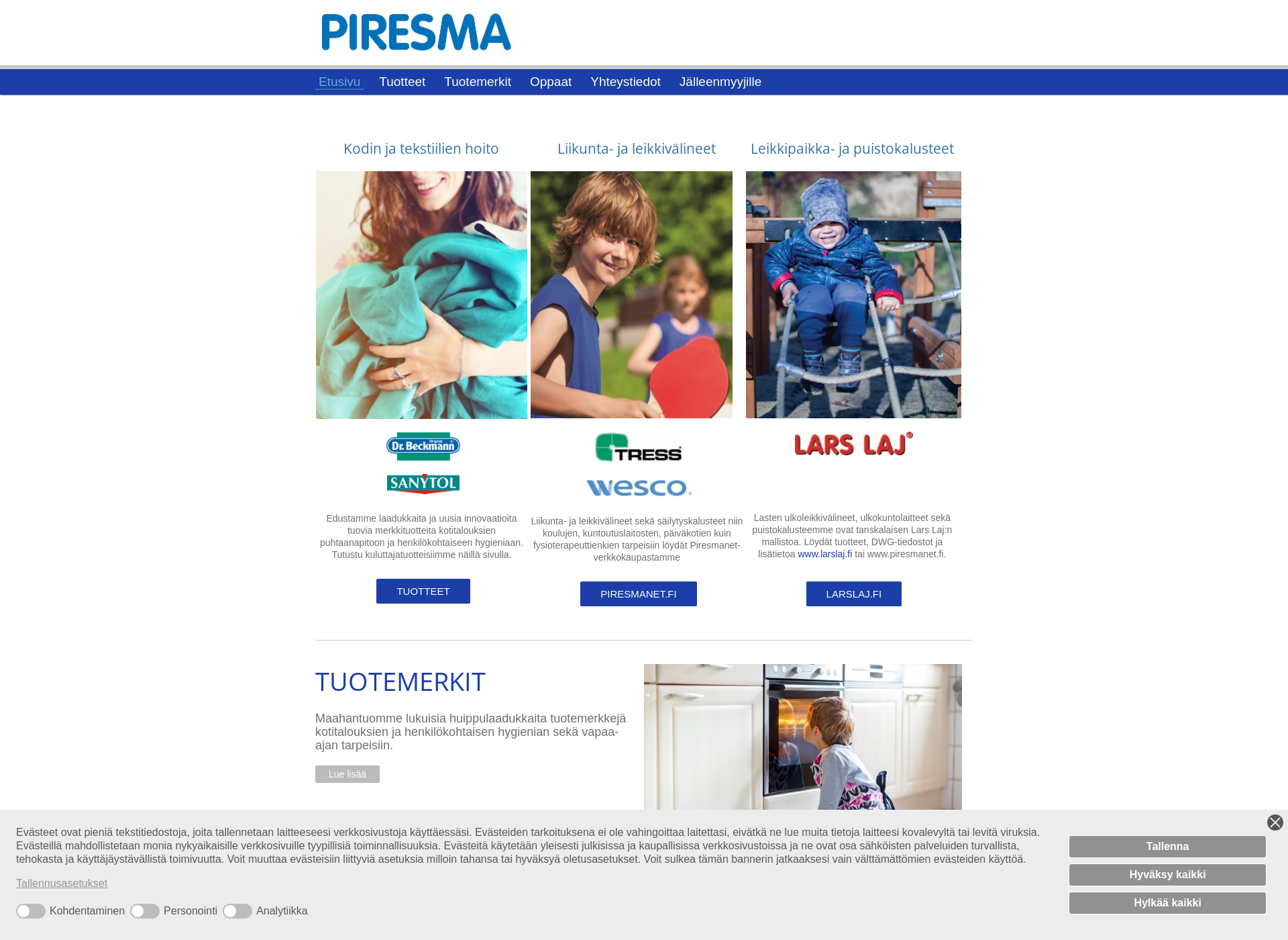 Screenshot for piresma.fi