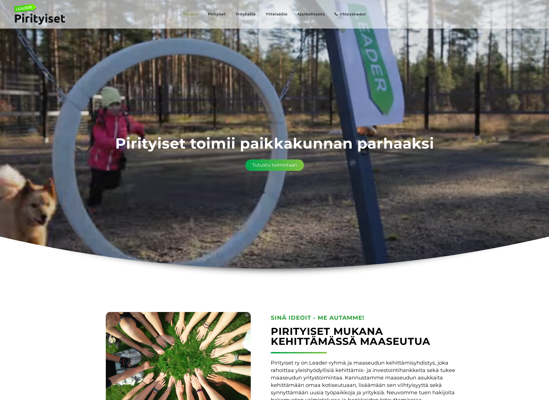 Screenshot for pirityiset.fi